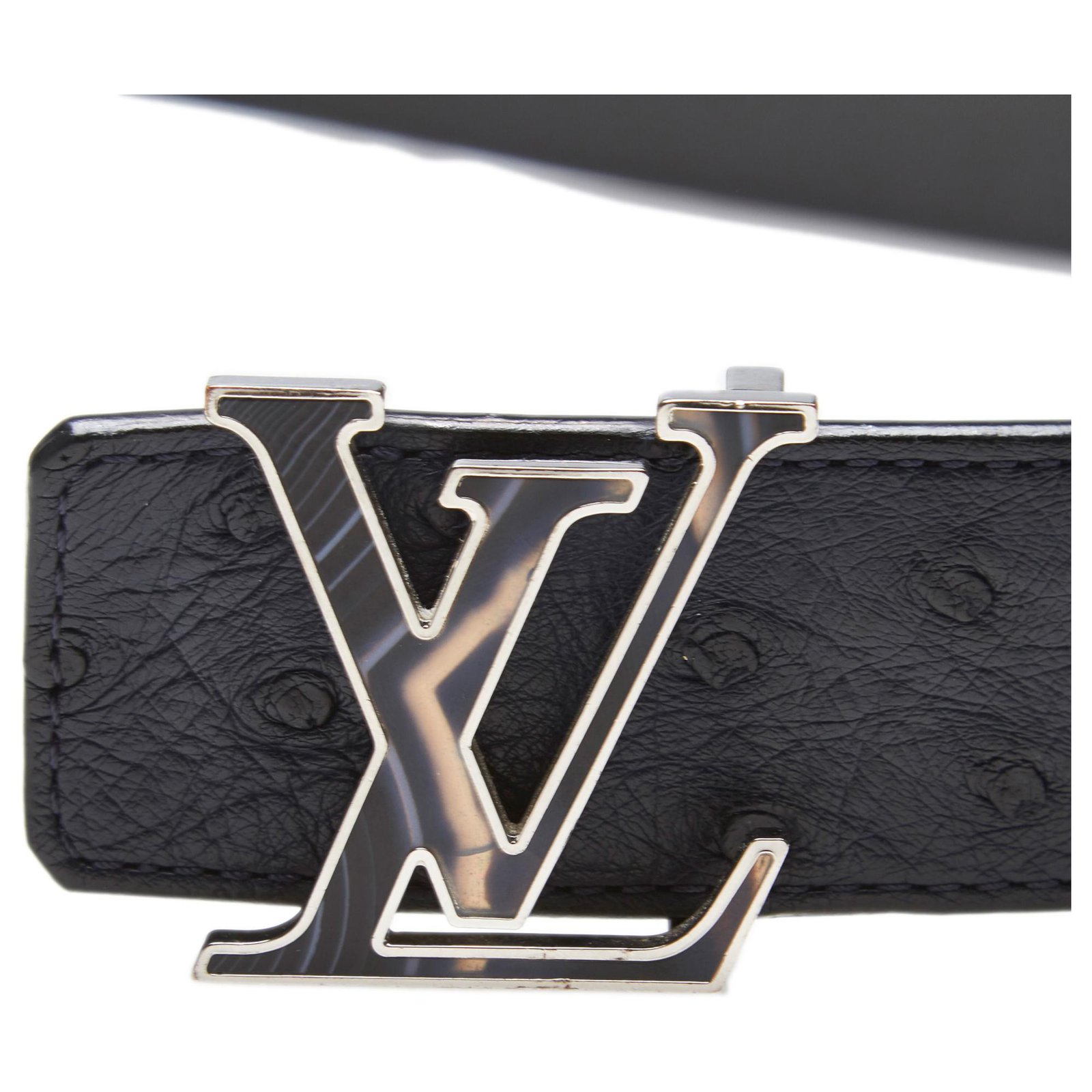 Exotic leathers belt bag Louis Vuitton Grey in Exotic leathers