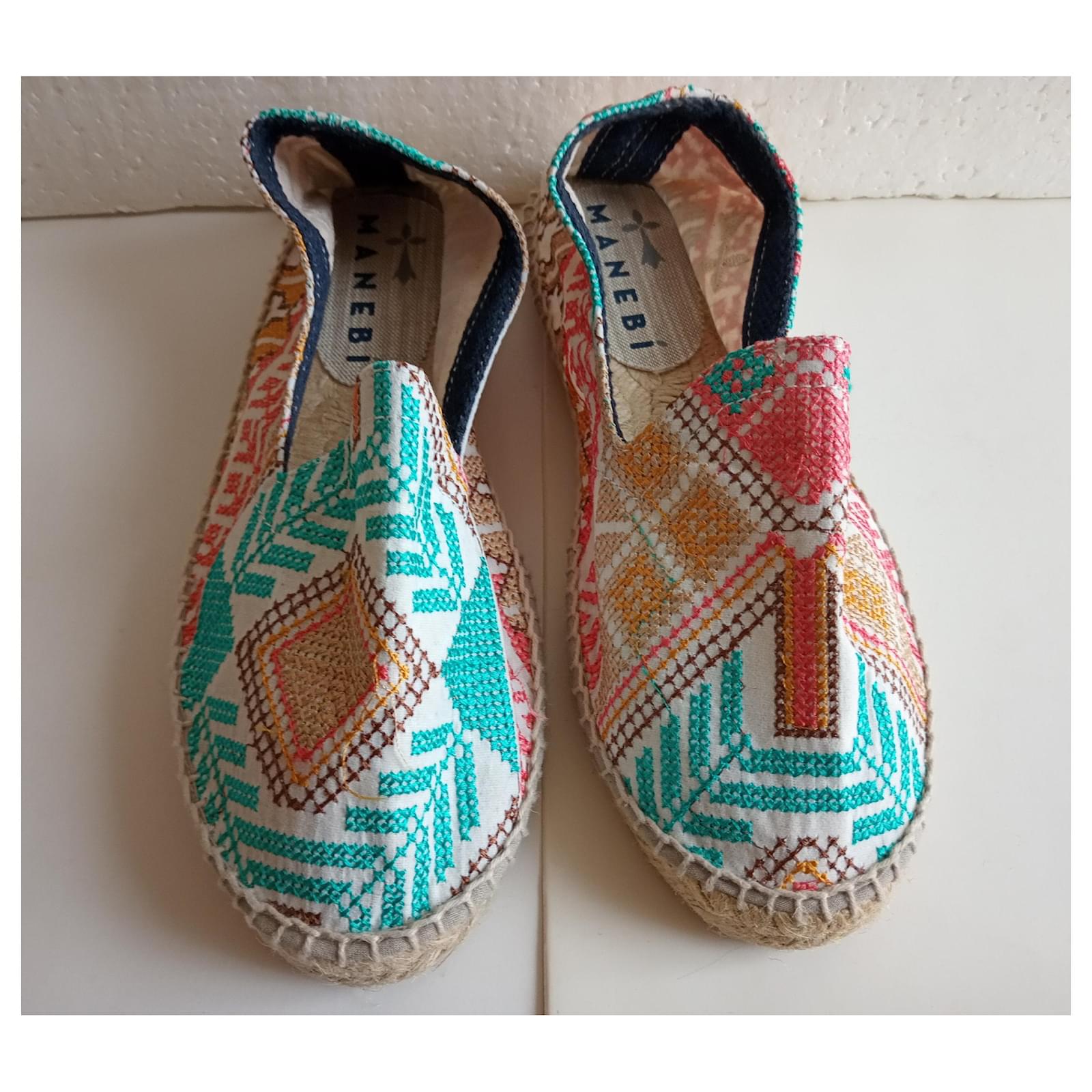 Manebi Espadrilles Multiple colors Cotton ref.141503 - Joli