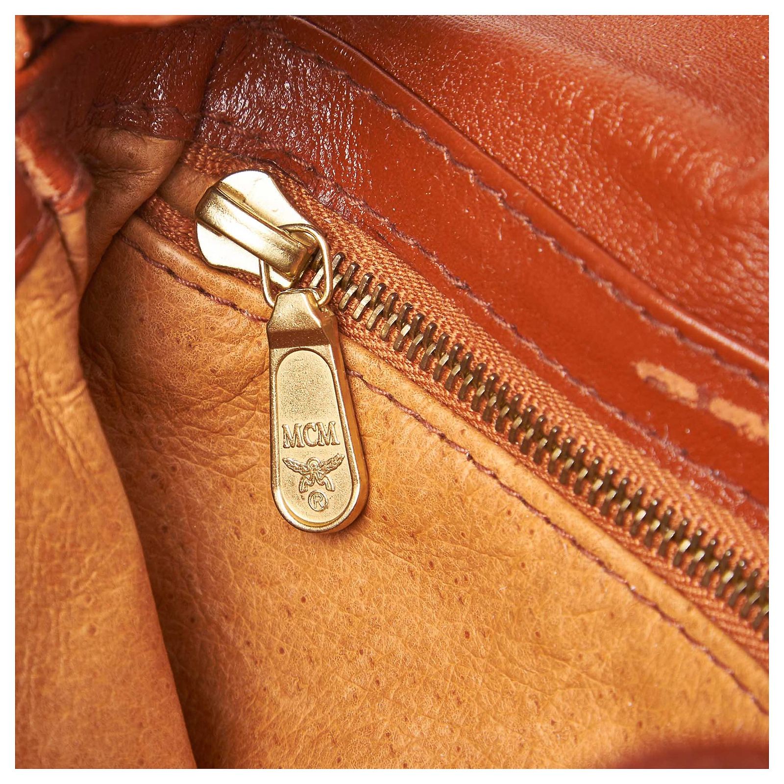 Sac Bandoulière Femme Simili Cuir Marron - Chaîne Dorée, Rabat, Léger Et Pratique