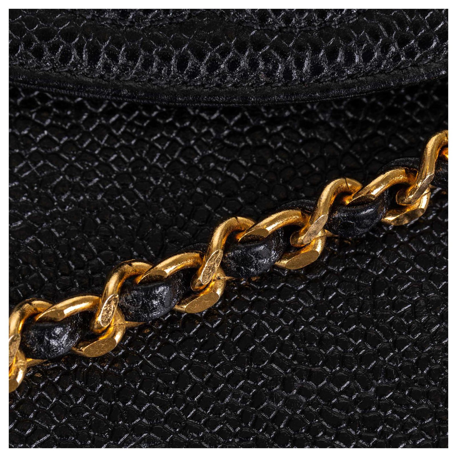 Chanel Black Caviar Leather Mobile or Cigarette Case 41C1117