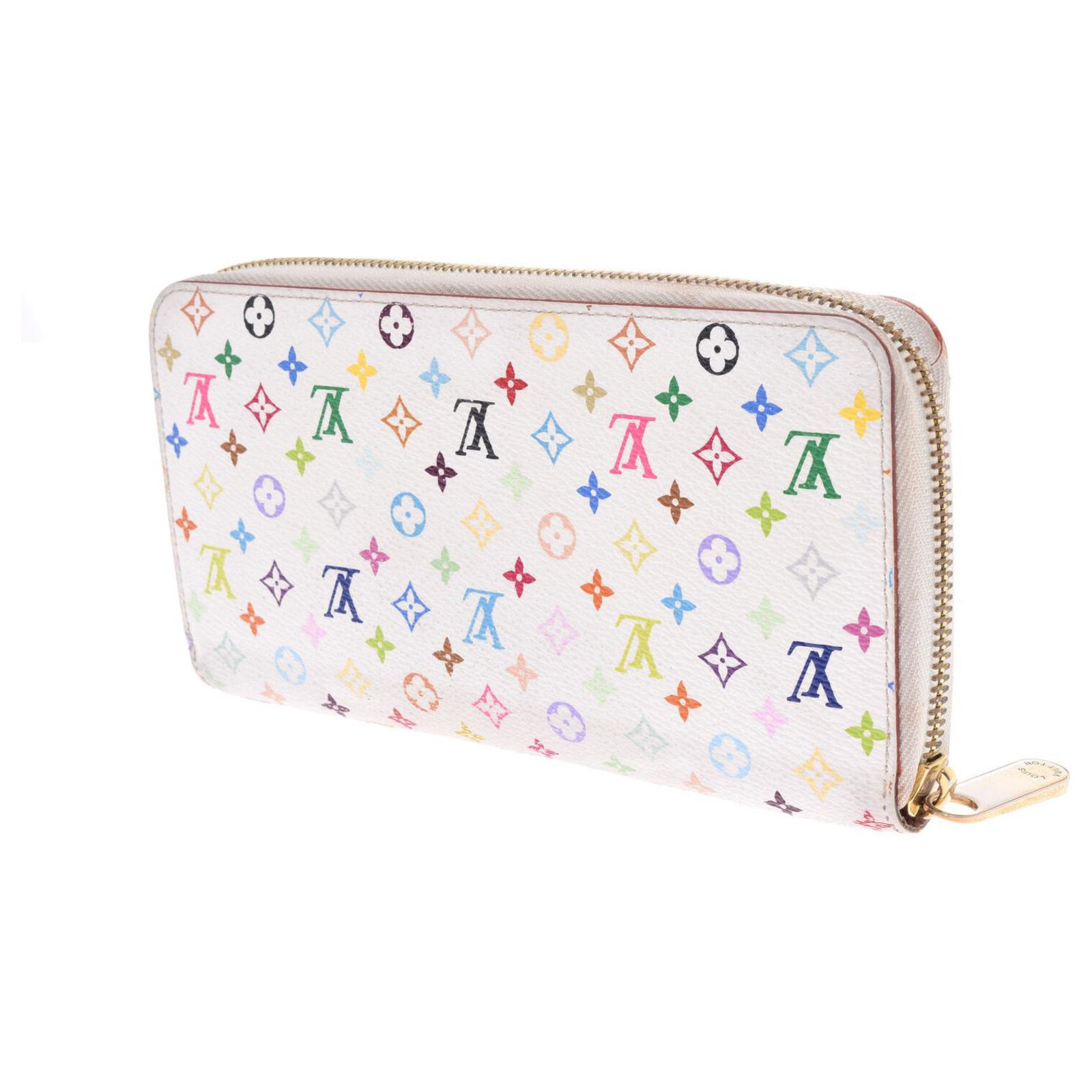 Louis Vuitton wallet White Leather ref.143162 - Joli Closet