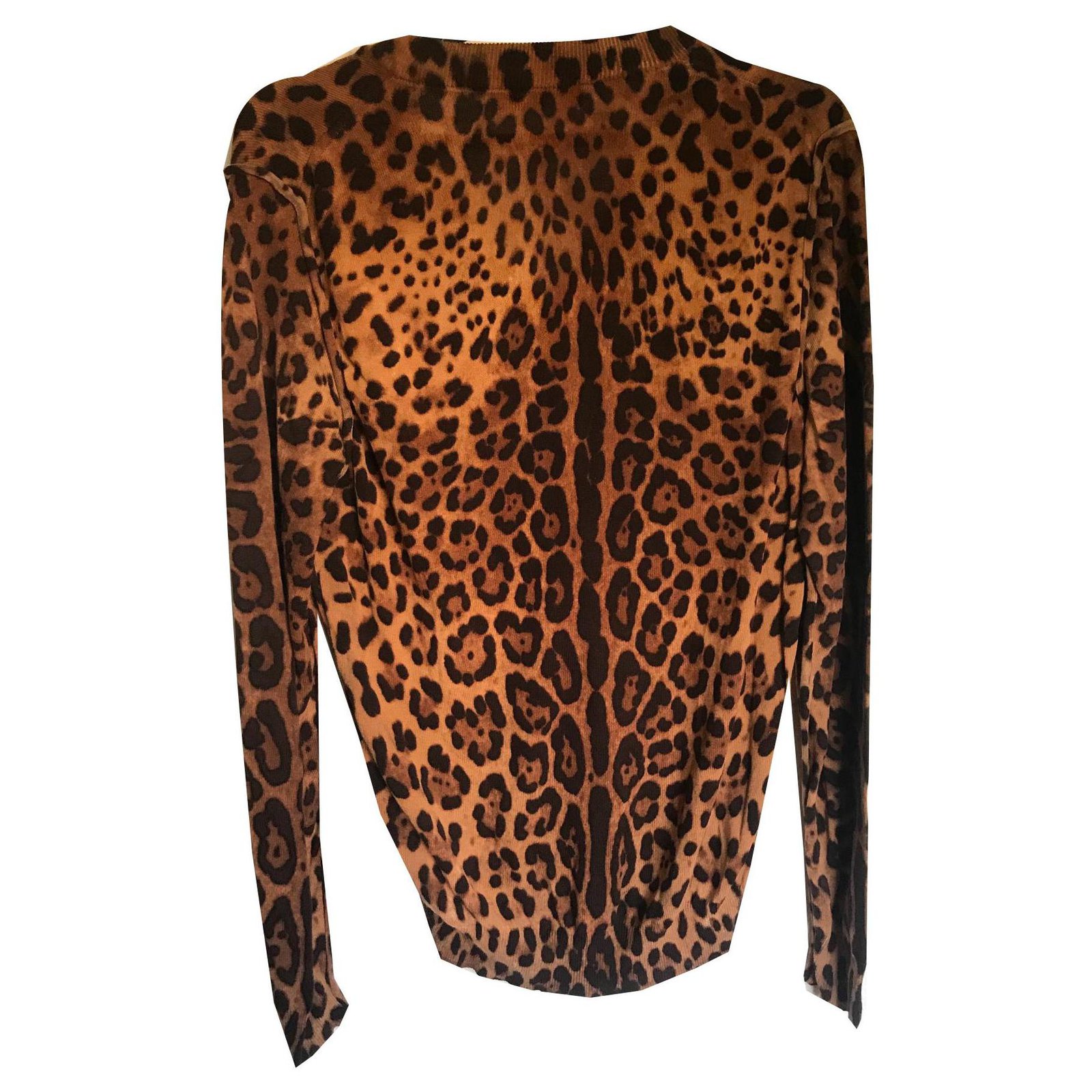 Dolce & Gabbana Knitwear Brown Cotton ref.143251 - Joli Closet