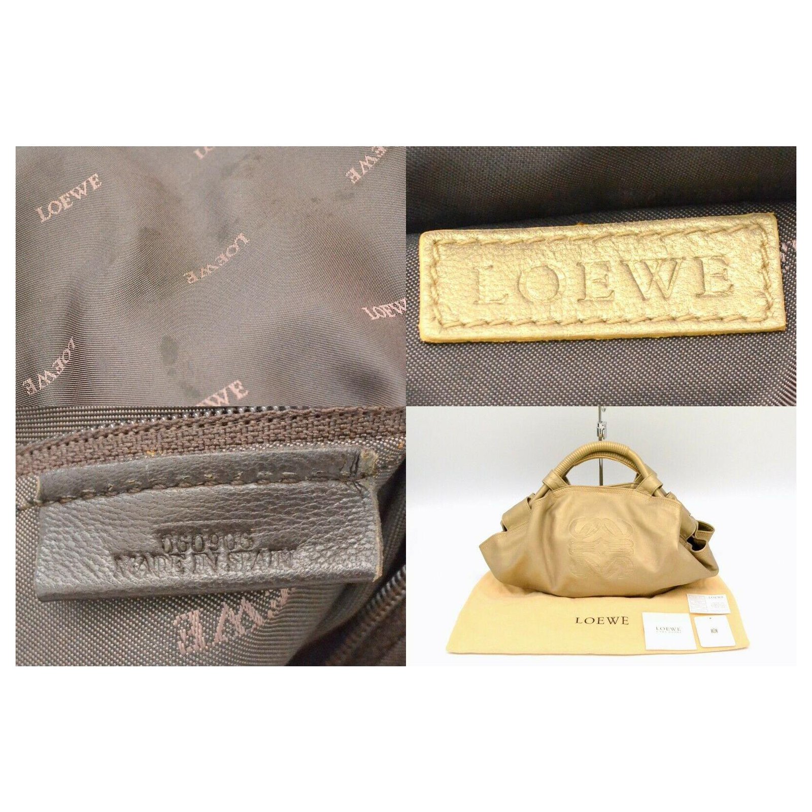 Loewe Brown Leather ref.973103 - Joli Closet