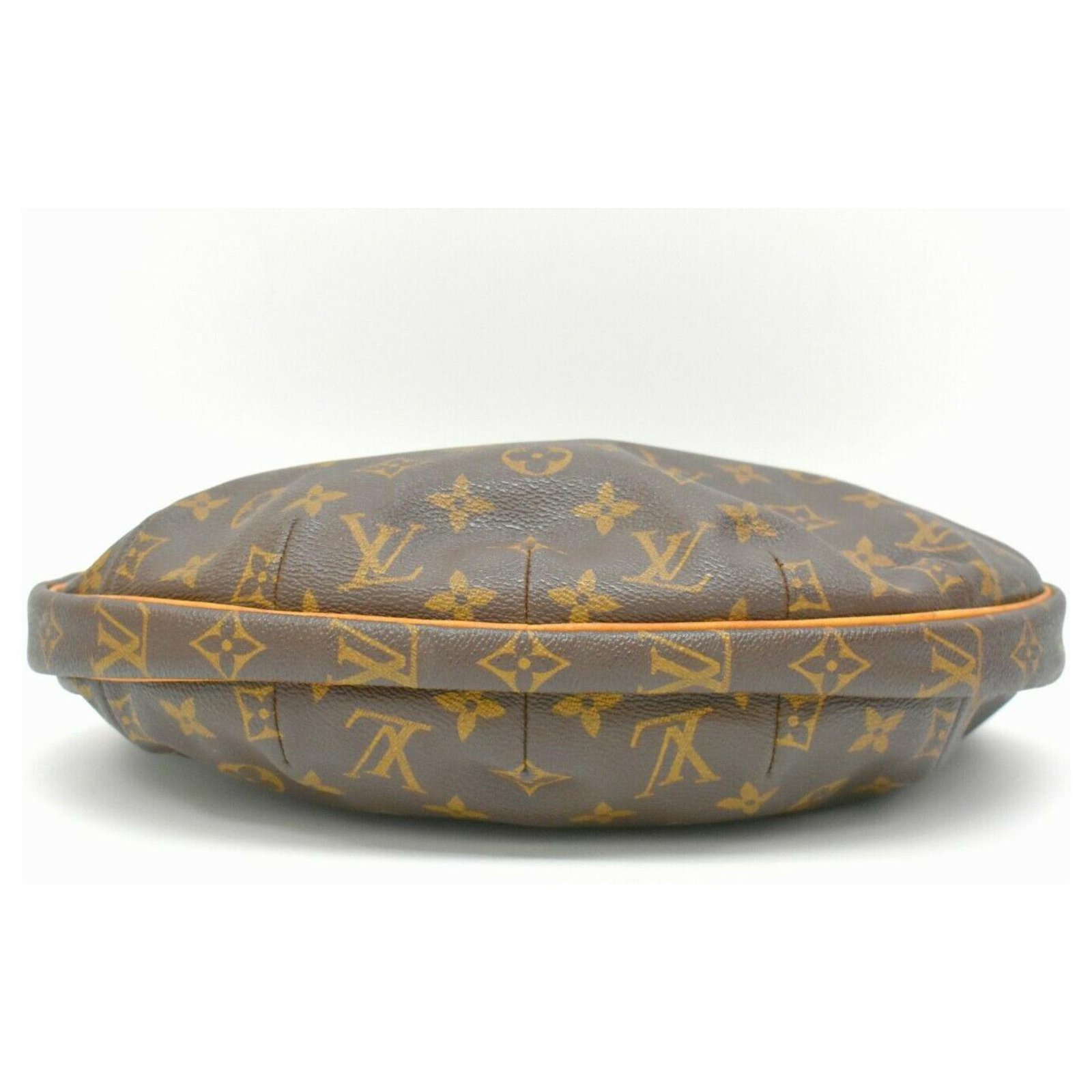 Louis Vuitton Pochette Demi Lune Brown Leather ref.116525 - Joli Closet