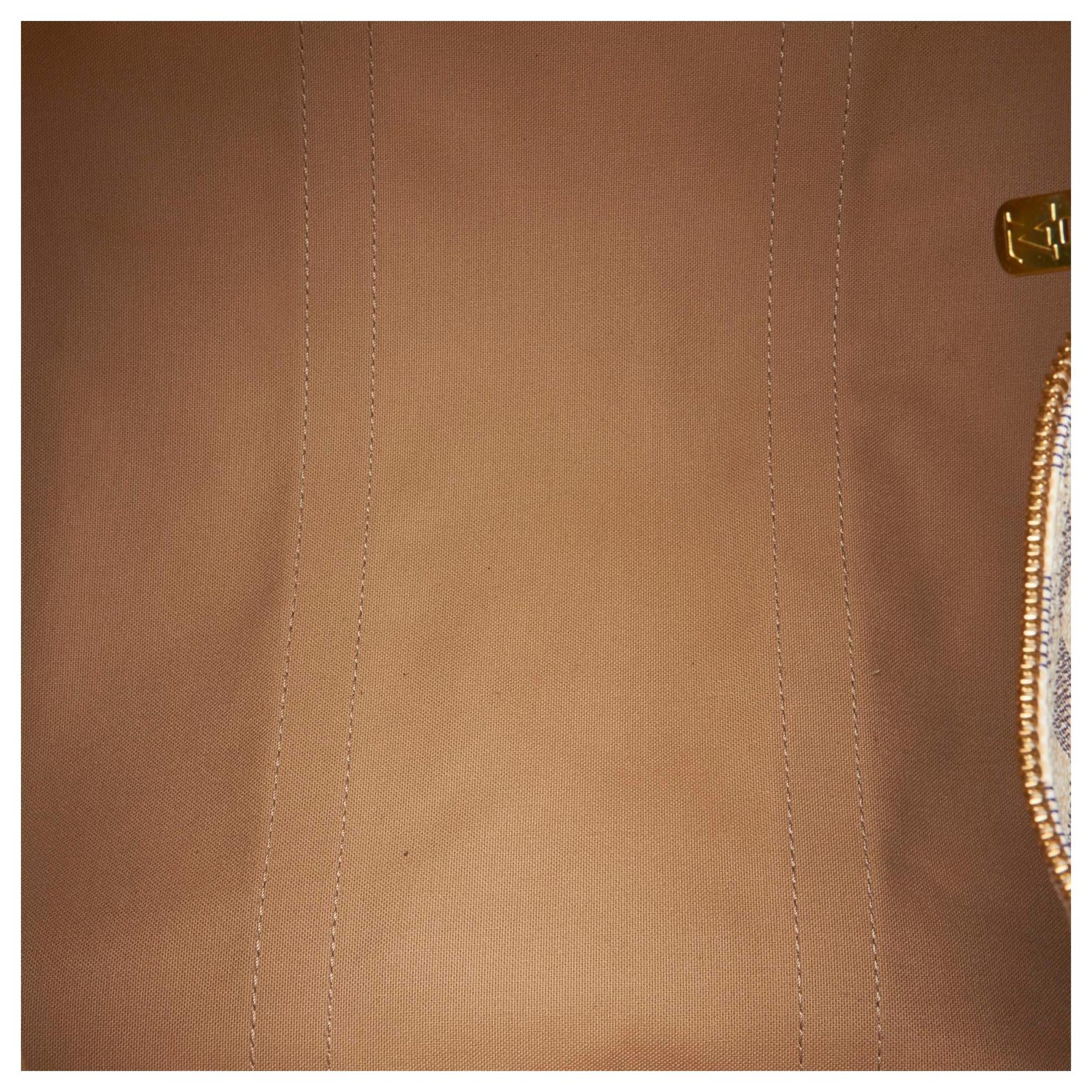 Louis Vuitton White Damier Azur Keepall Bandouliere 55 Blue Leather Cloth  ref.143835 - Joli Closet