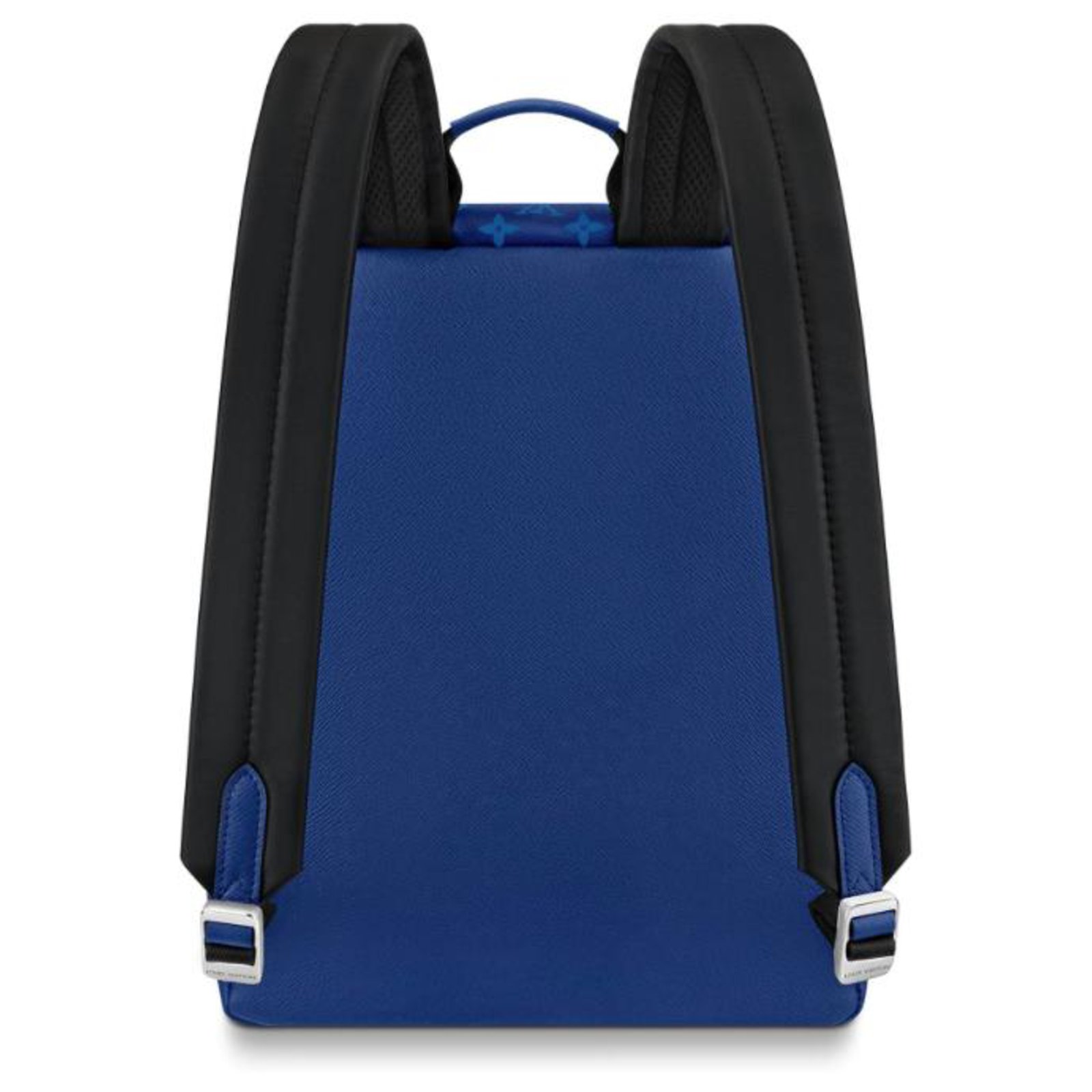 Leather backpack Louis Vuitton Blue in Leather - 9590707