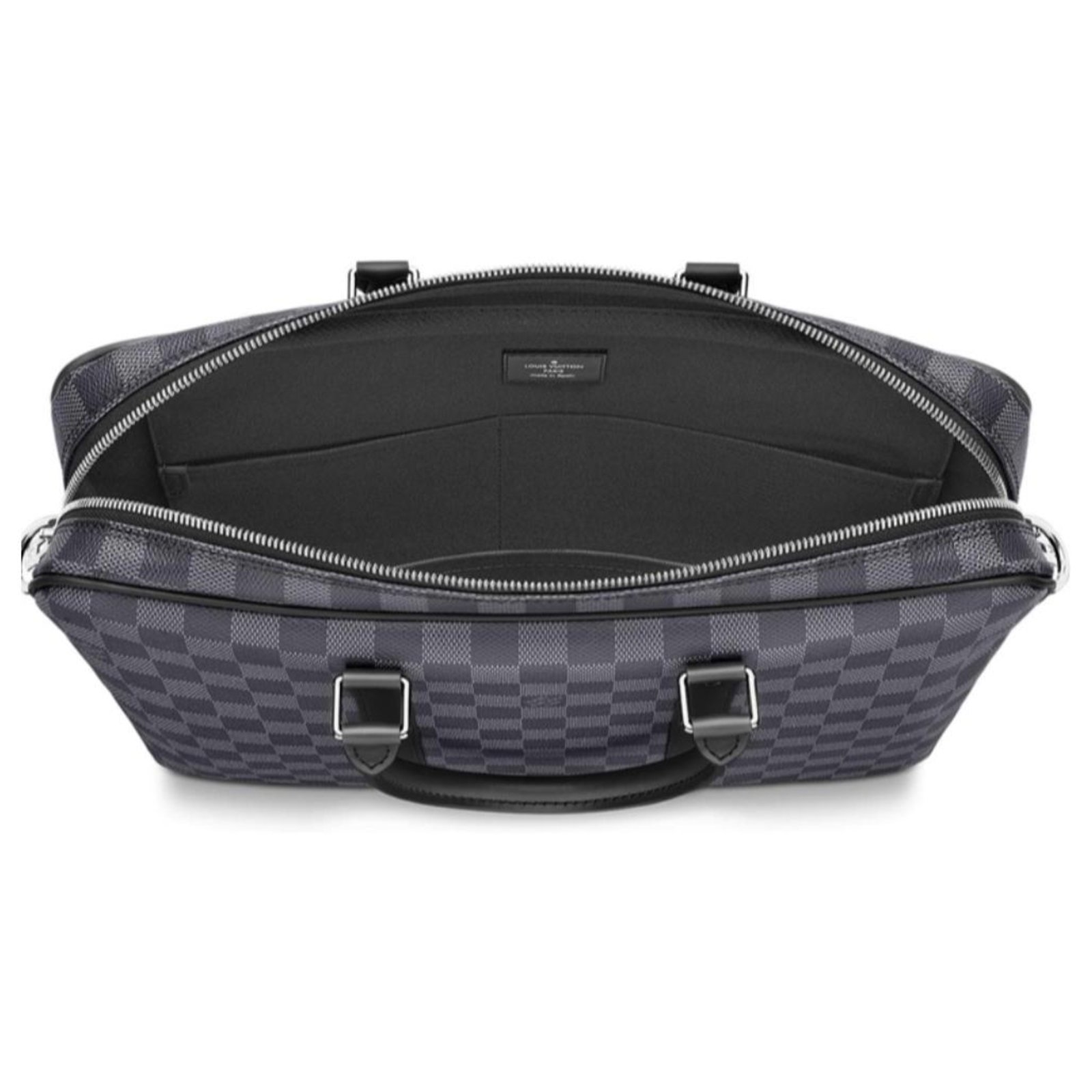 Louis Vuitton business bag new Grey Leather ref.144034 - Joli Closet