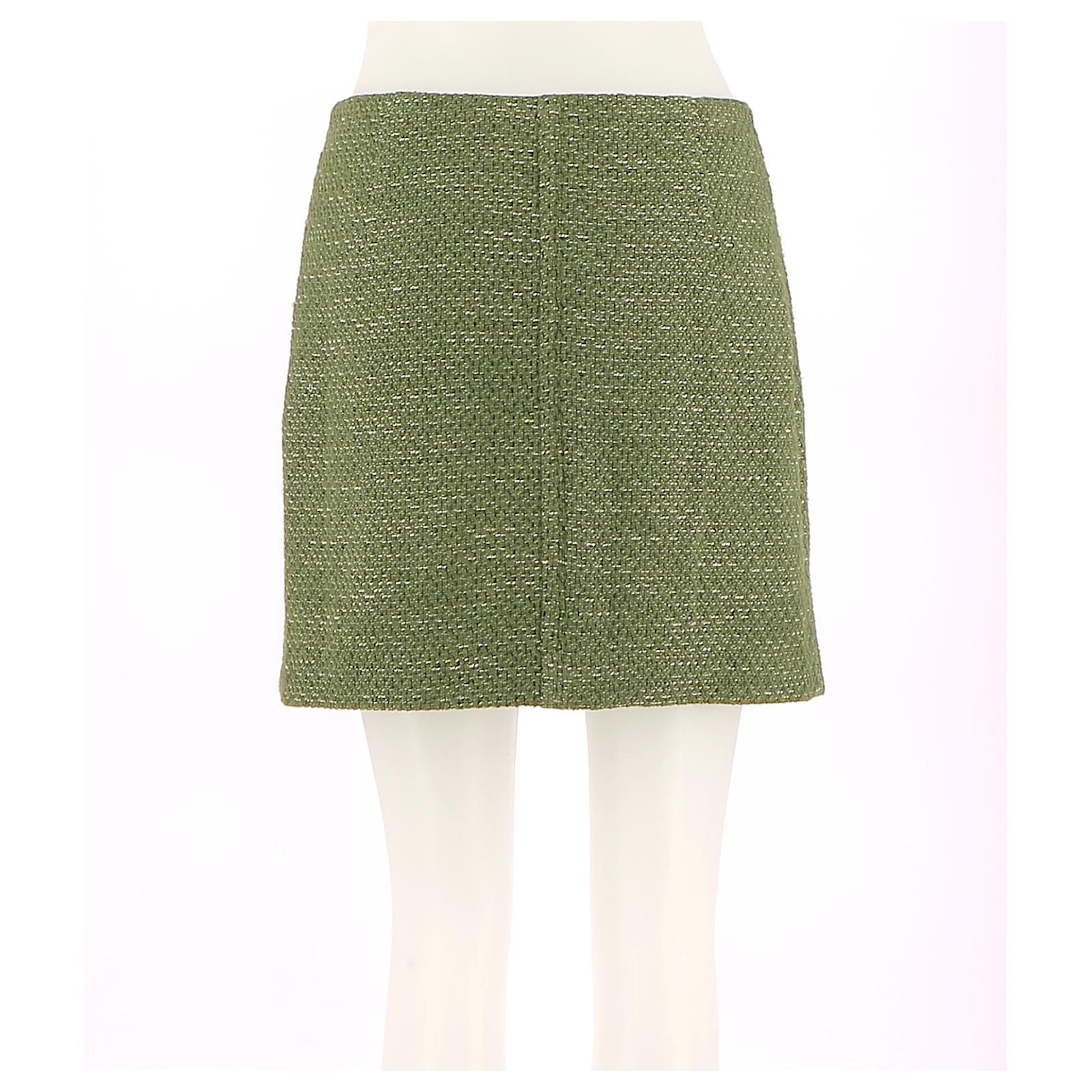 Jupe Verte Flare ARYEH Taille S – Neuve Avec étiquettes