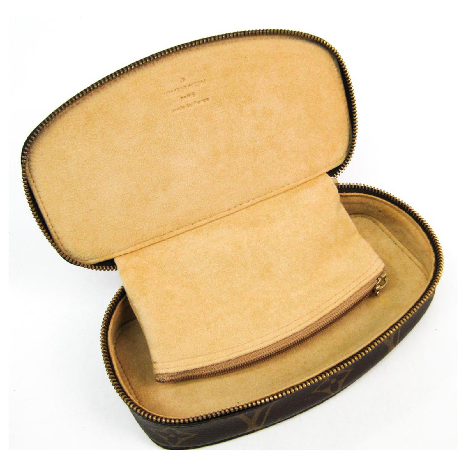 Louis Vuitton Jewelry case Brown Cloth ref.262326 - Joli Closet