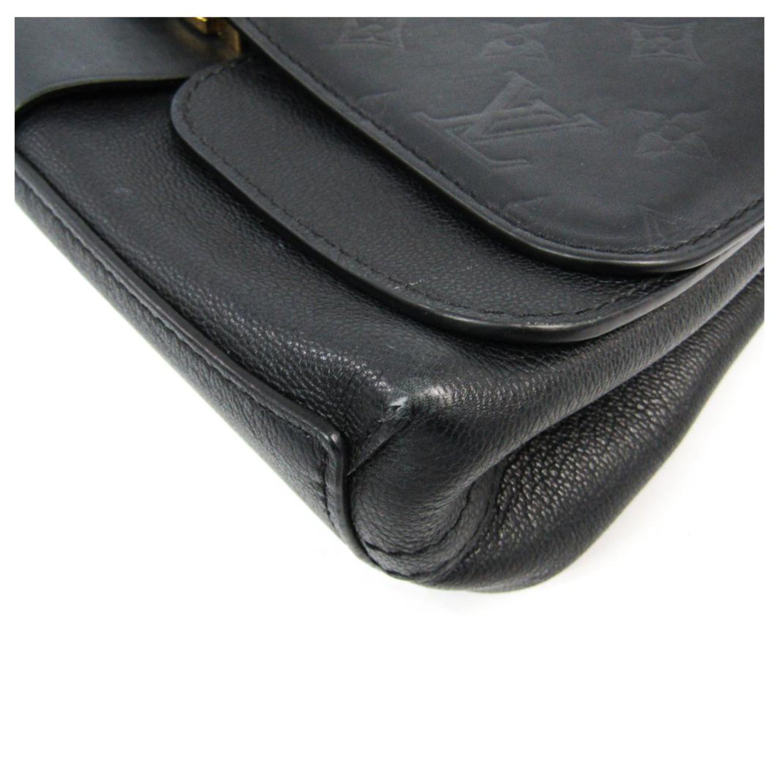 Louis Vuitton Go 14 mm Black Leather ref.55704 - Joli Closet