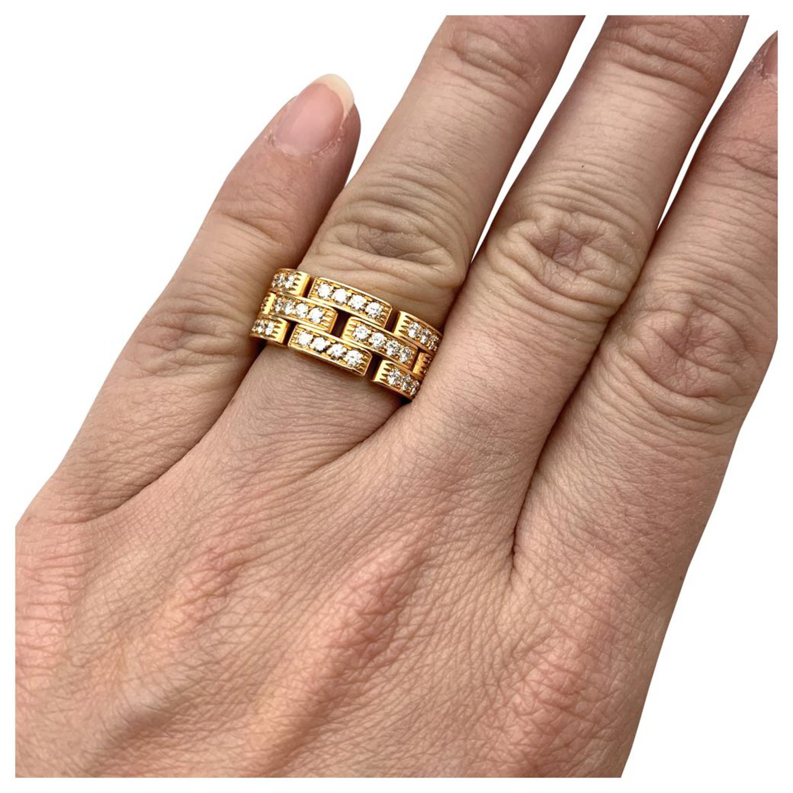 cartier maillon panthere ring