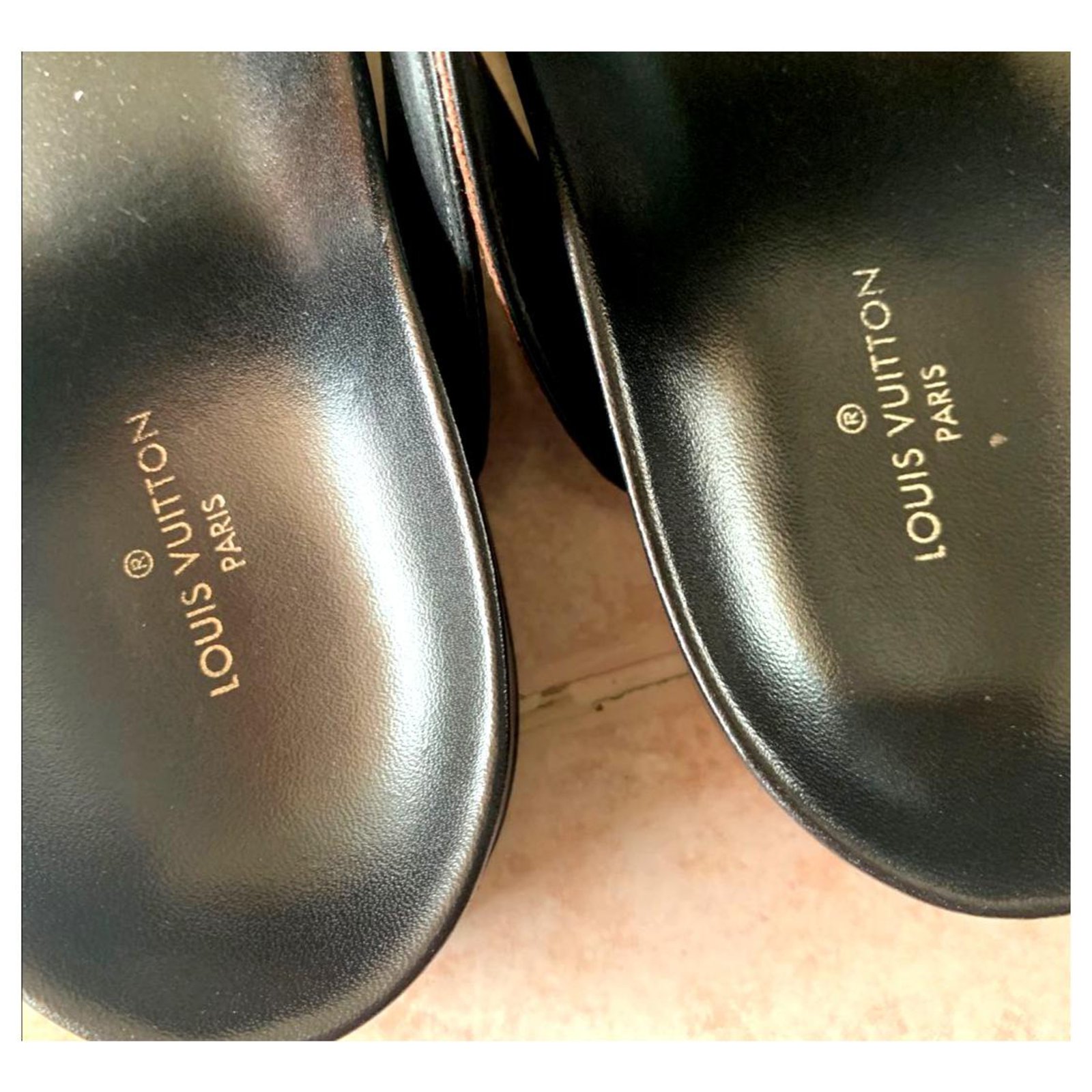 Louis Vuitton monogram slides sandals EU36 ref.144920 - Joli Closet