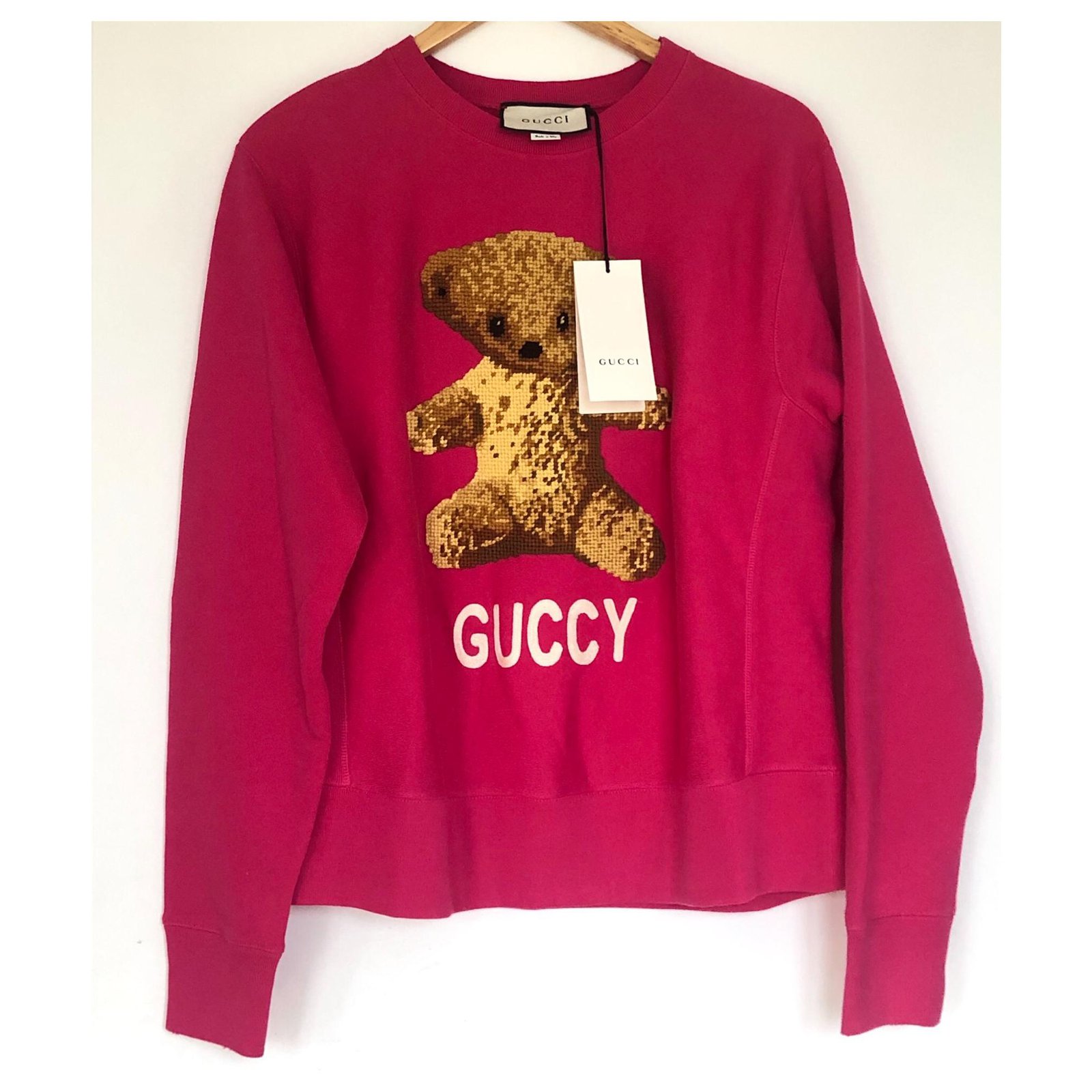 gucci hoodie teddy bear