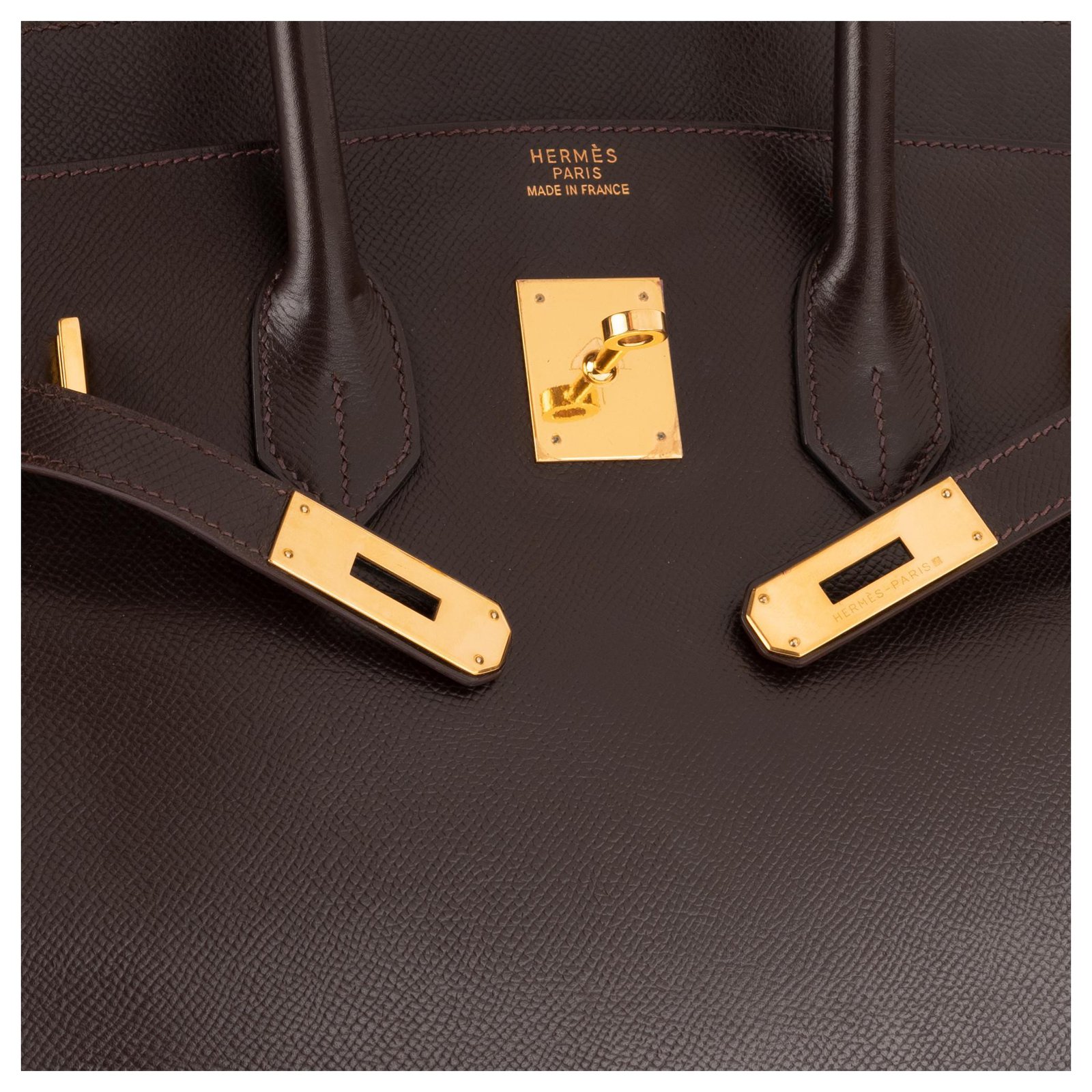 Hermes Courchevel Leather 35 Centimeter Birkin Bag Vert Clair with Gold  Hardware - Luxury In Reach