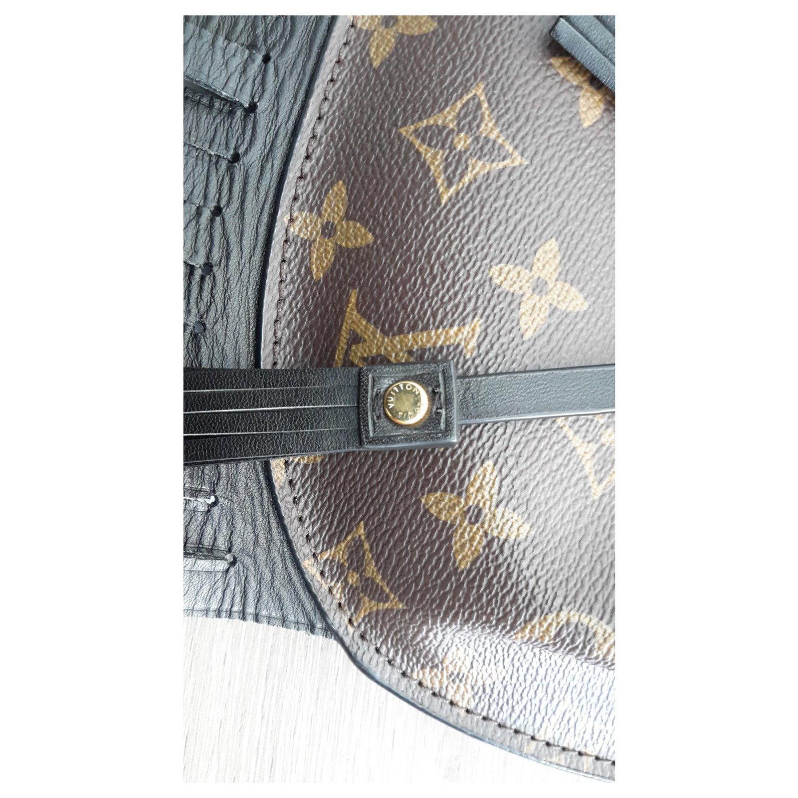 Louis Vuitton Fringed Noe Brown Cloth ref.145193 - Joli Closet