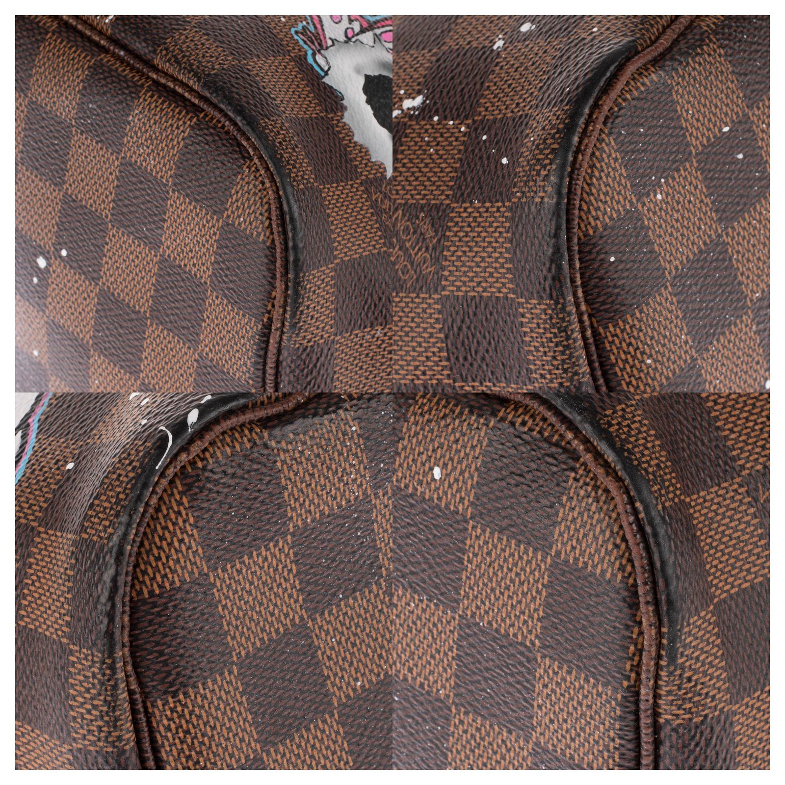 Amazing LV Neverfull MM handbag customized  Bambi&Butterflies by PatBo !  at 1stDibs