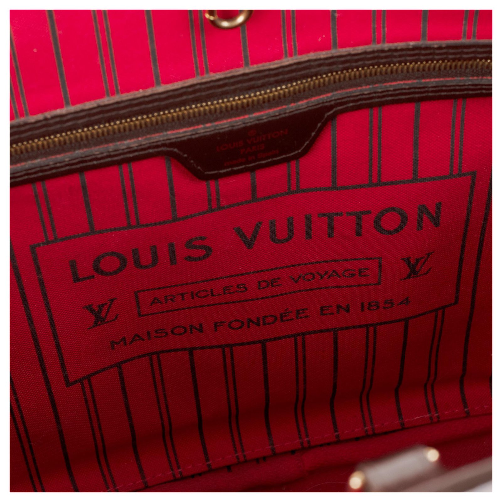 Stunning Louis Vuitton Neverfull MM Checkered Ebony Tote Bag Customized by  the artist PatBo! Brown Pink Leather Cloth ref.145405 - Joli Closet