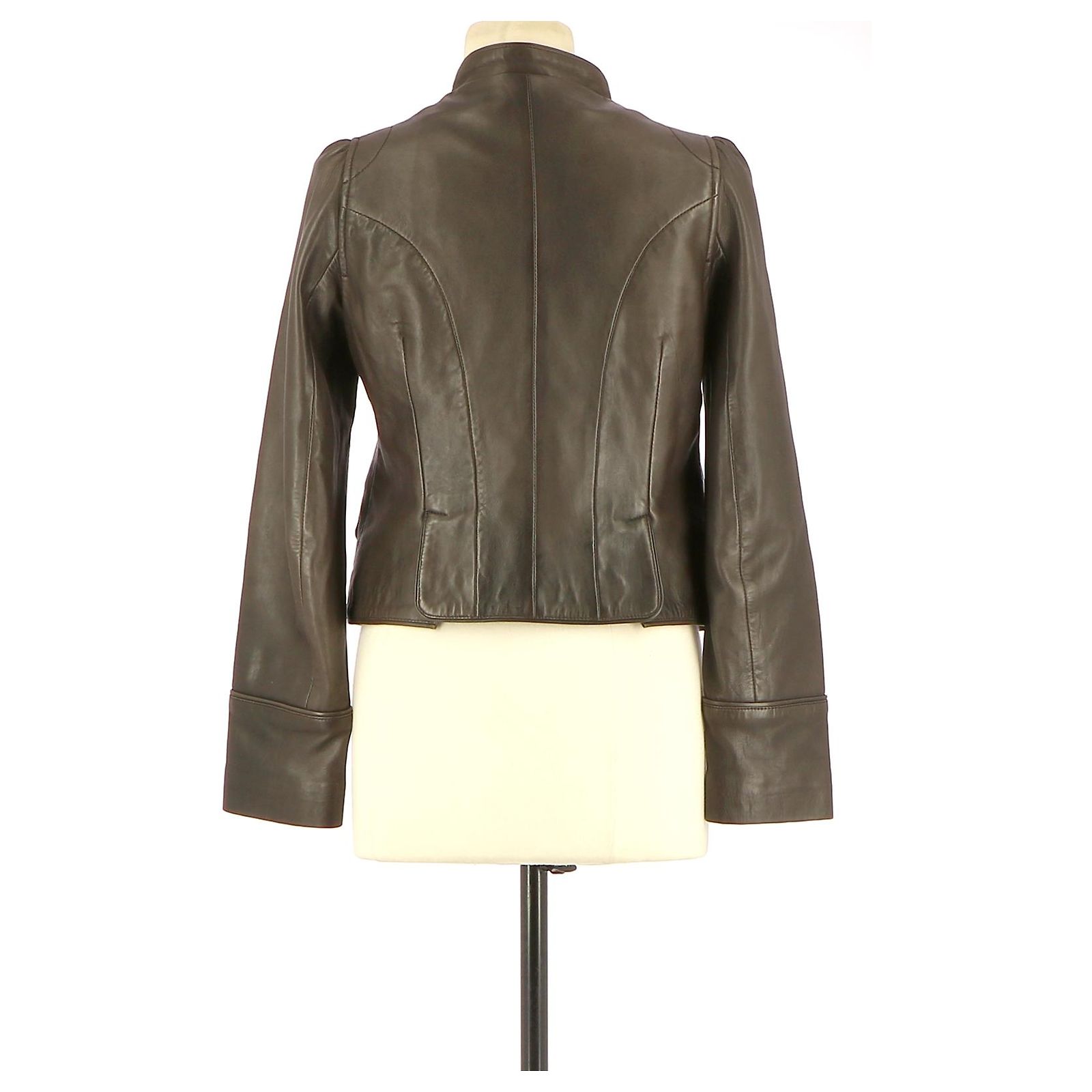 Veste Comptoir Des Cotonniers Modèle DIPTOKANA En Coton Marron - Taille 38 Occasion Très Bon état