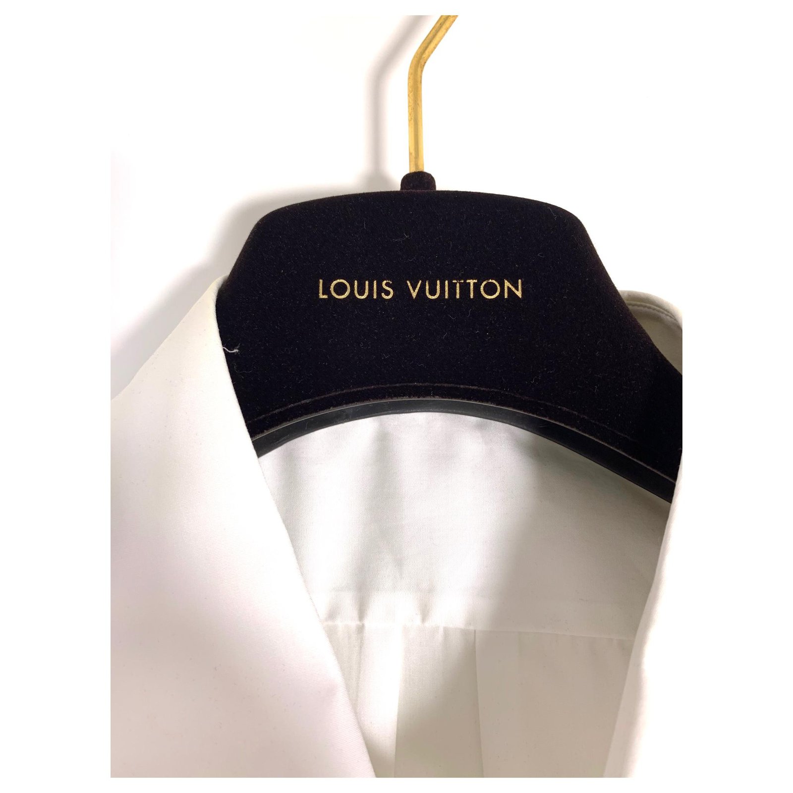 Louis Vuitton Shirts White Cotton ref.146362 - Joli Closet