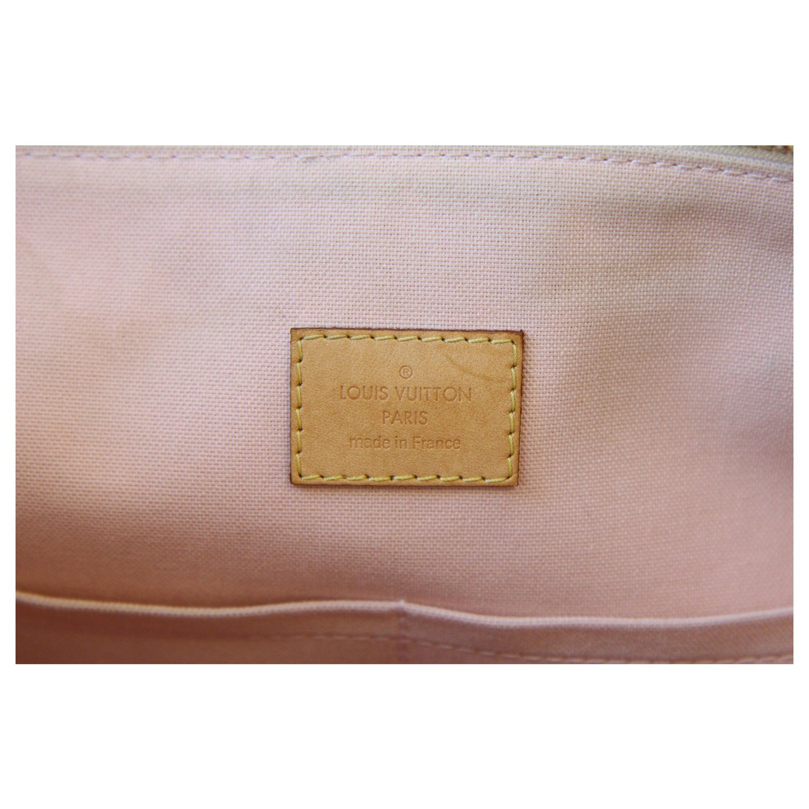 Louis Vuitton Iena MM Damier Azur White Leather ref.146487 - Joli