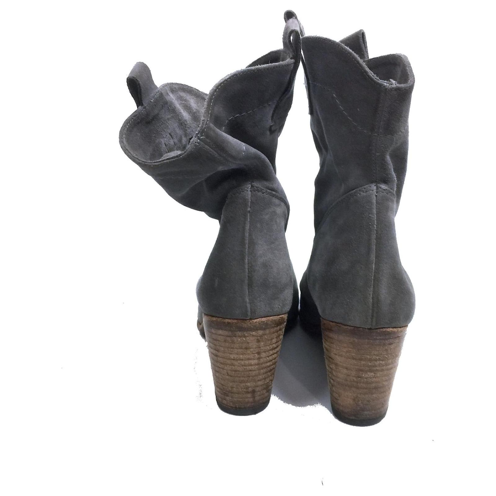 bottines maje boucles