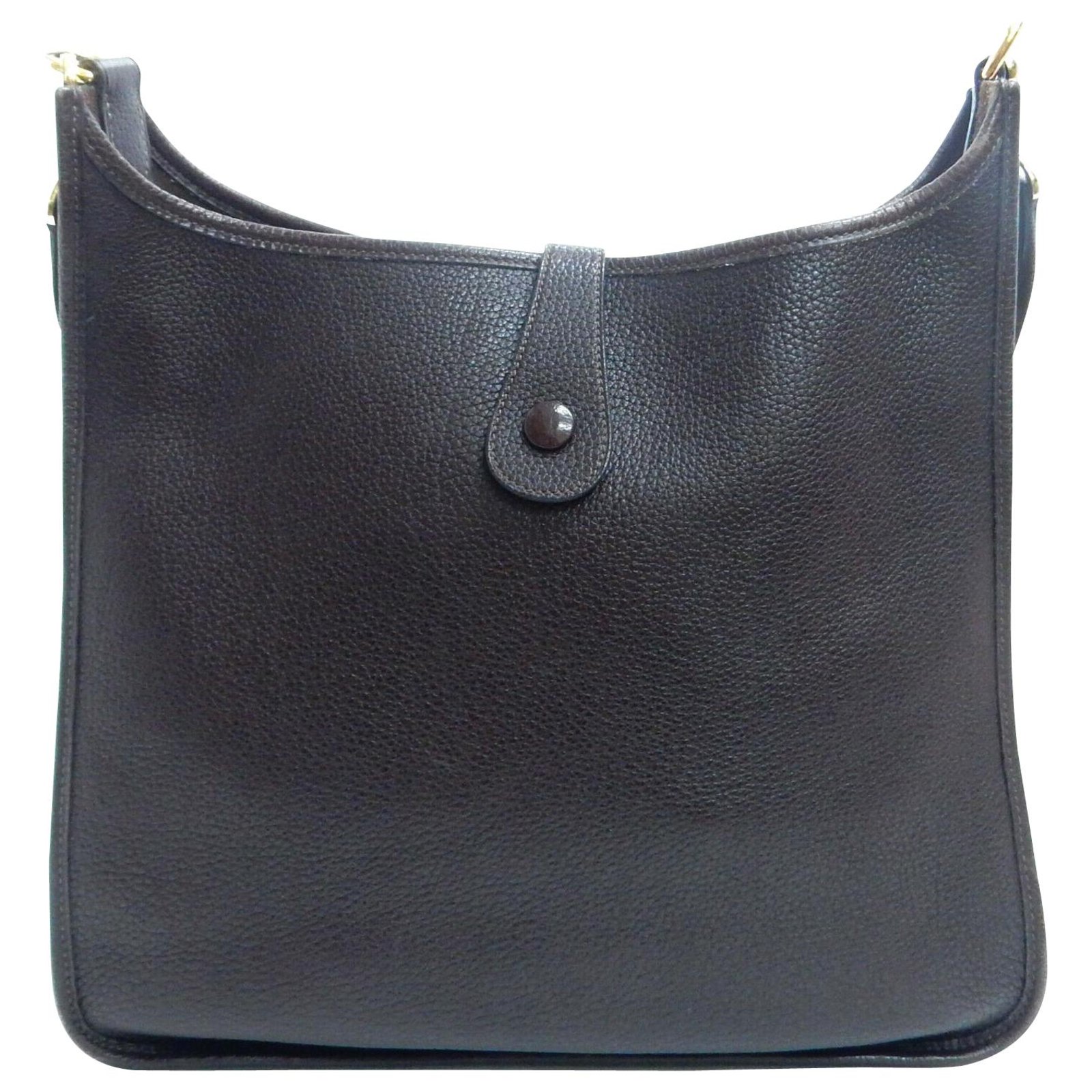 Hermès Evelyne Brown Leather ref.147903 - Joli Closet