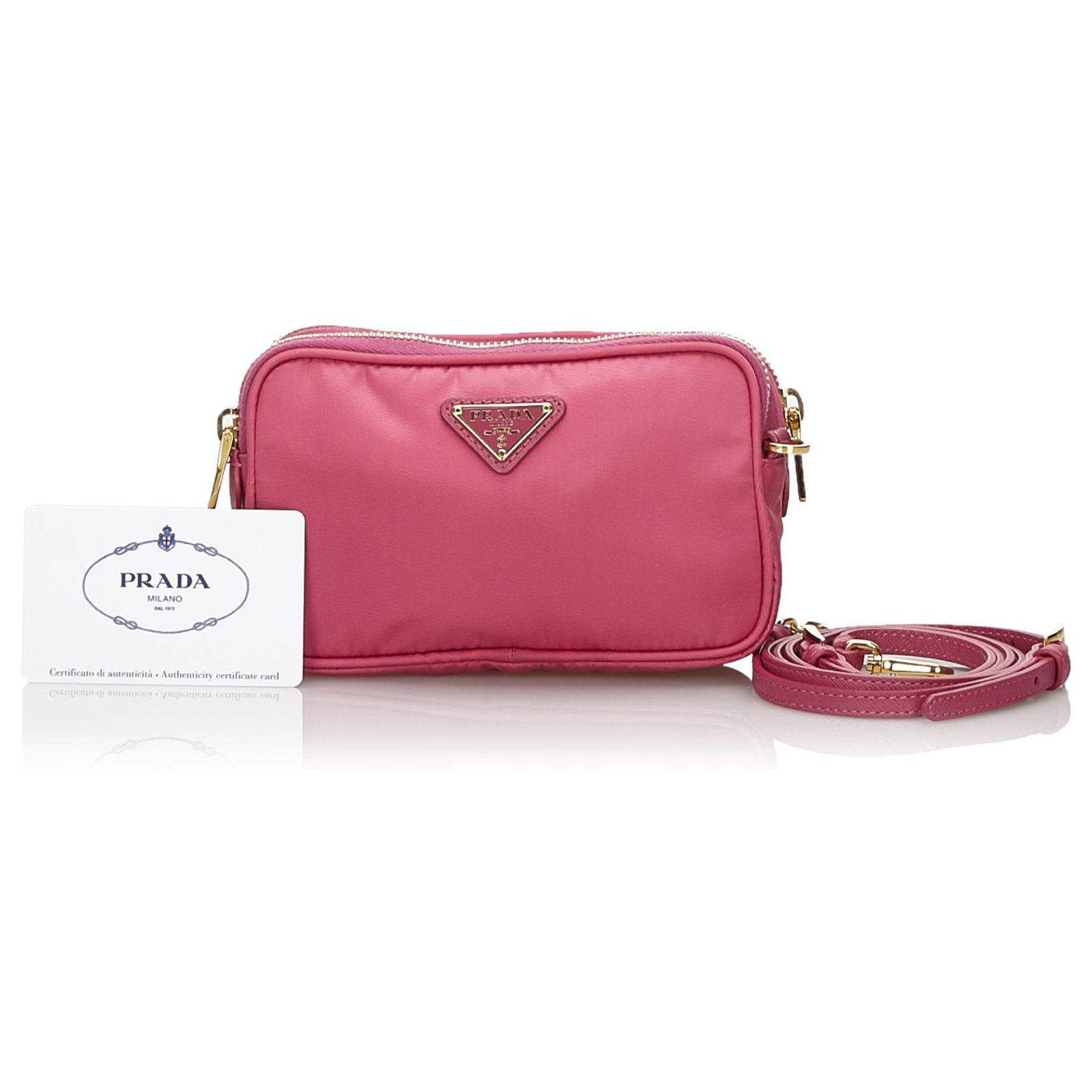 prada pink crossbody