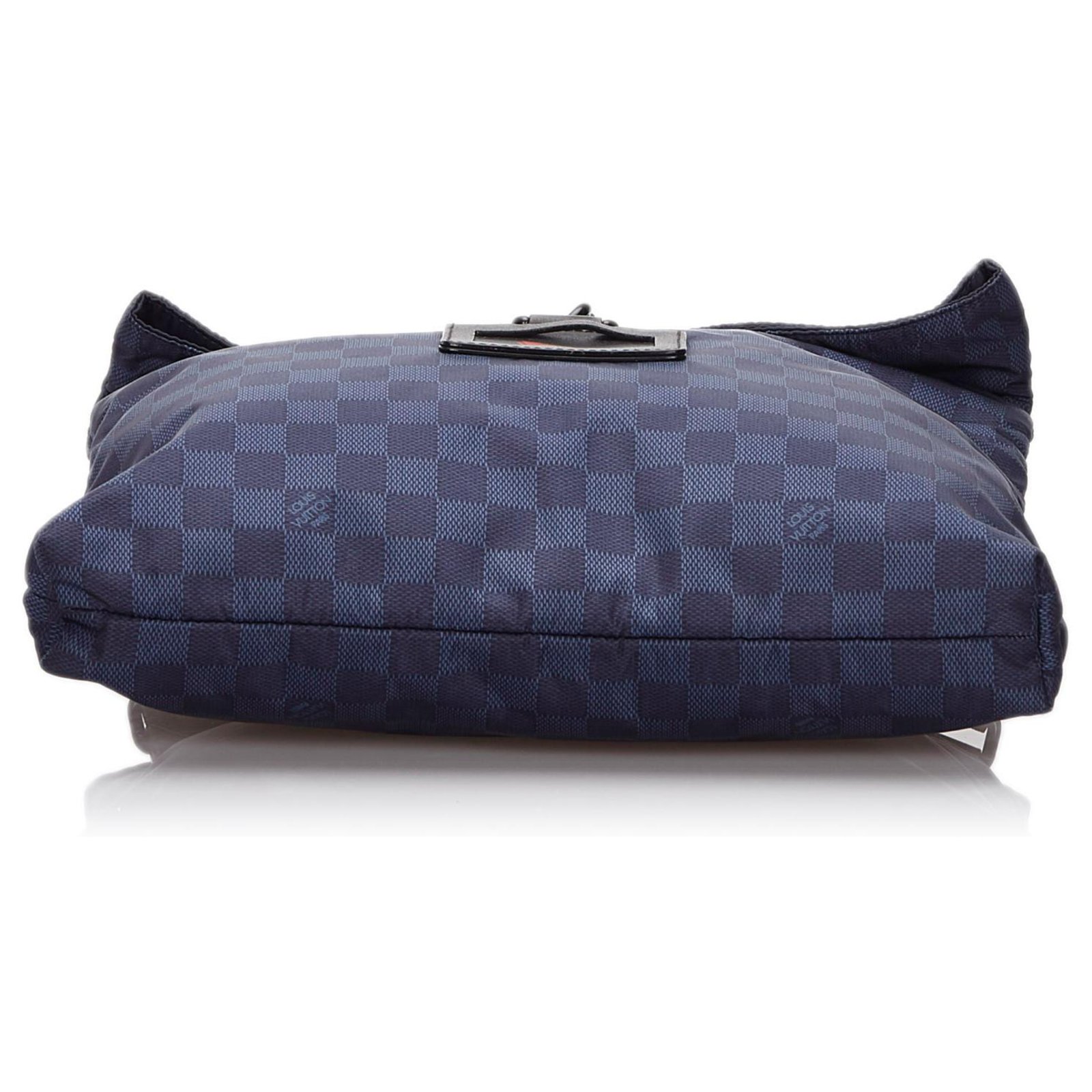 Louis Vuitton Blue Damier Nylon LV Cup Alize Crossbody Navy blue