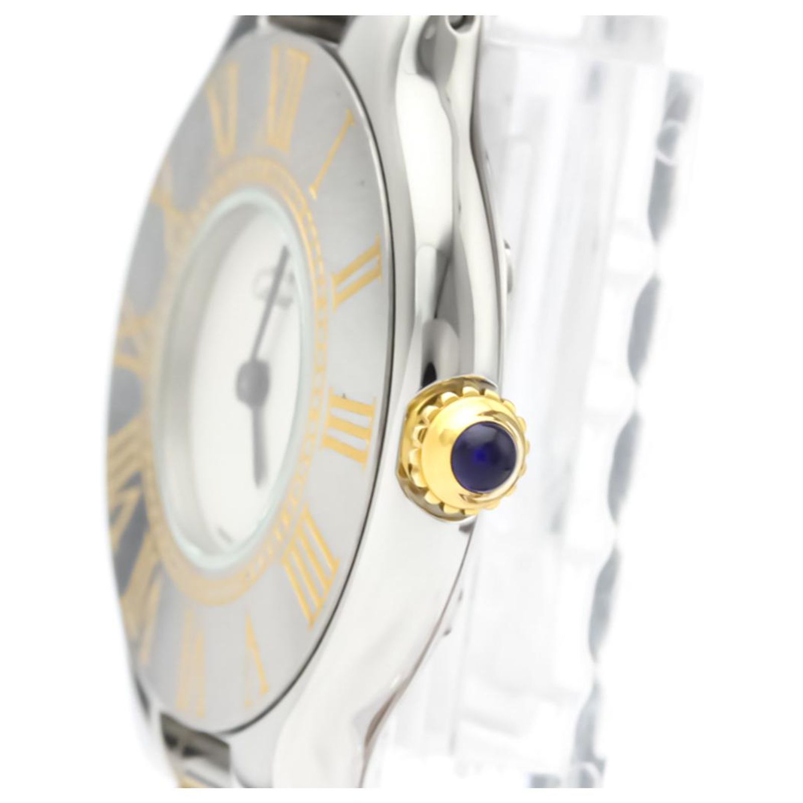 Montre Femme SHIVAS Classique - Boîtier Et Bracelet Métal Argenté/Doré - Quartz - Occasion