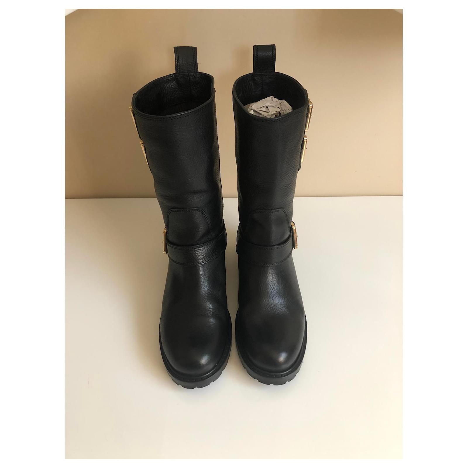 dsquared biker boots