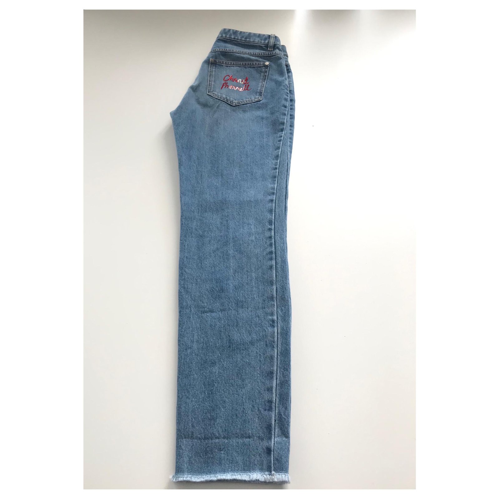 Chanel Jeans Collection Pharrell 38 . Light blue Denim ref.151116 - Joli  Closet
