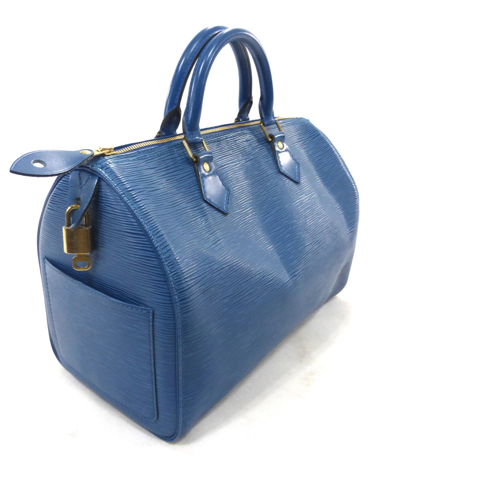 Sac en cuir Louis Vuitton Bleu en Cuir - 30950396
