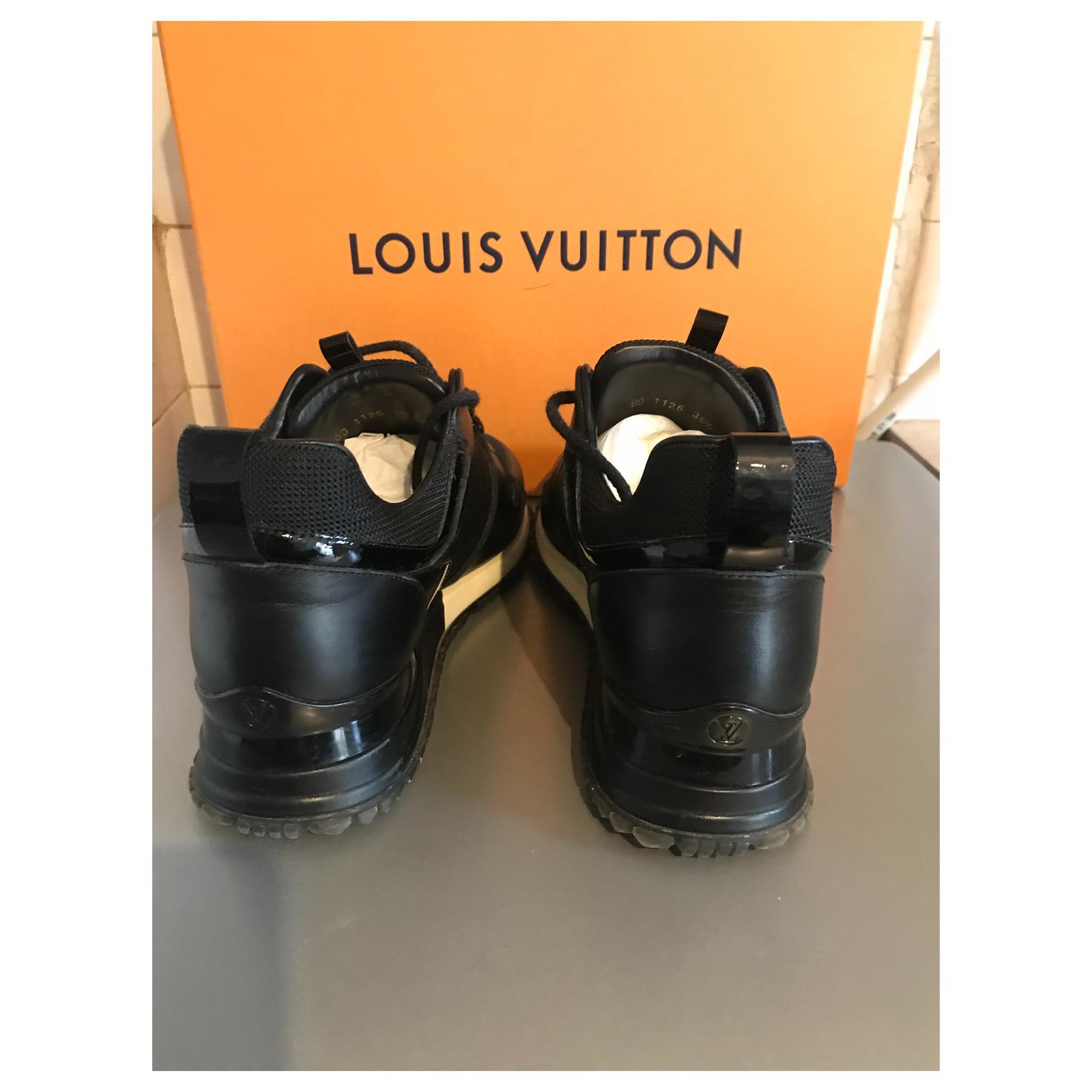 Louis Vuitton Espadrilles Black Deerskin ref.250700 - Joli Closet