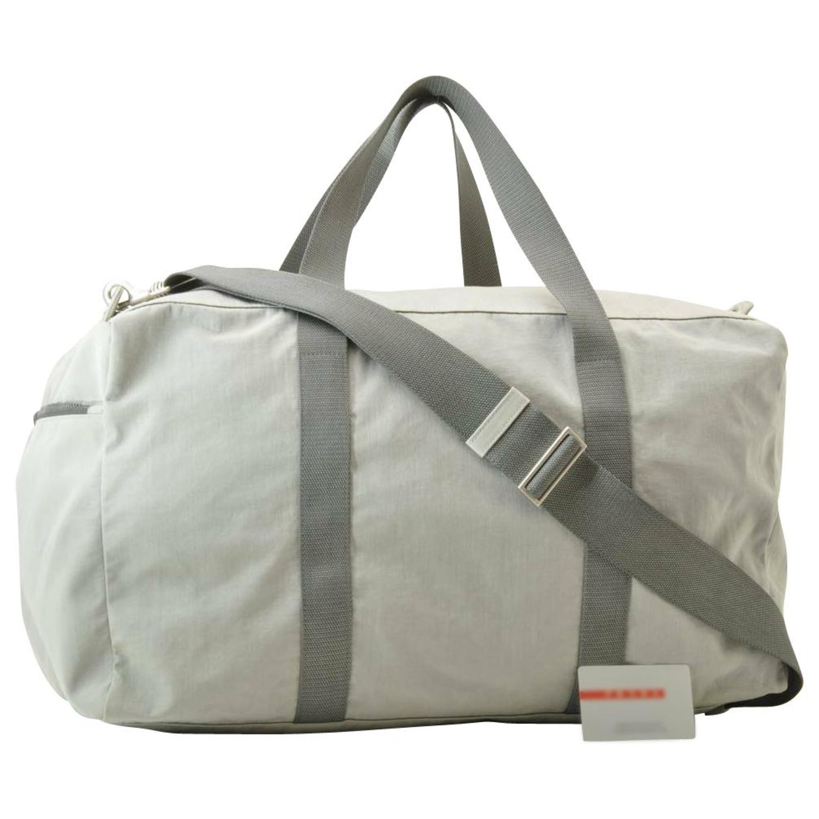 Prada Sport Shoulder Bag Grey ref.153857 - Joli Closet