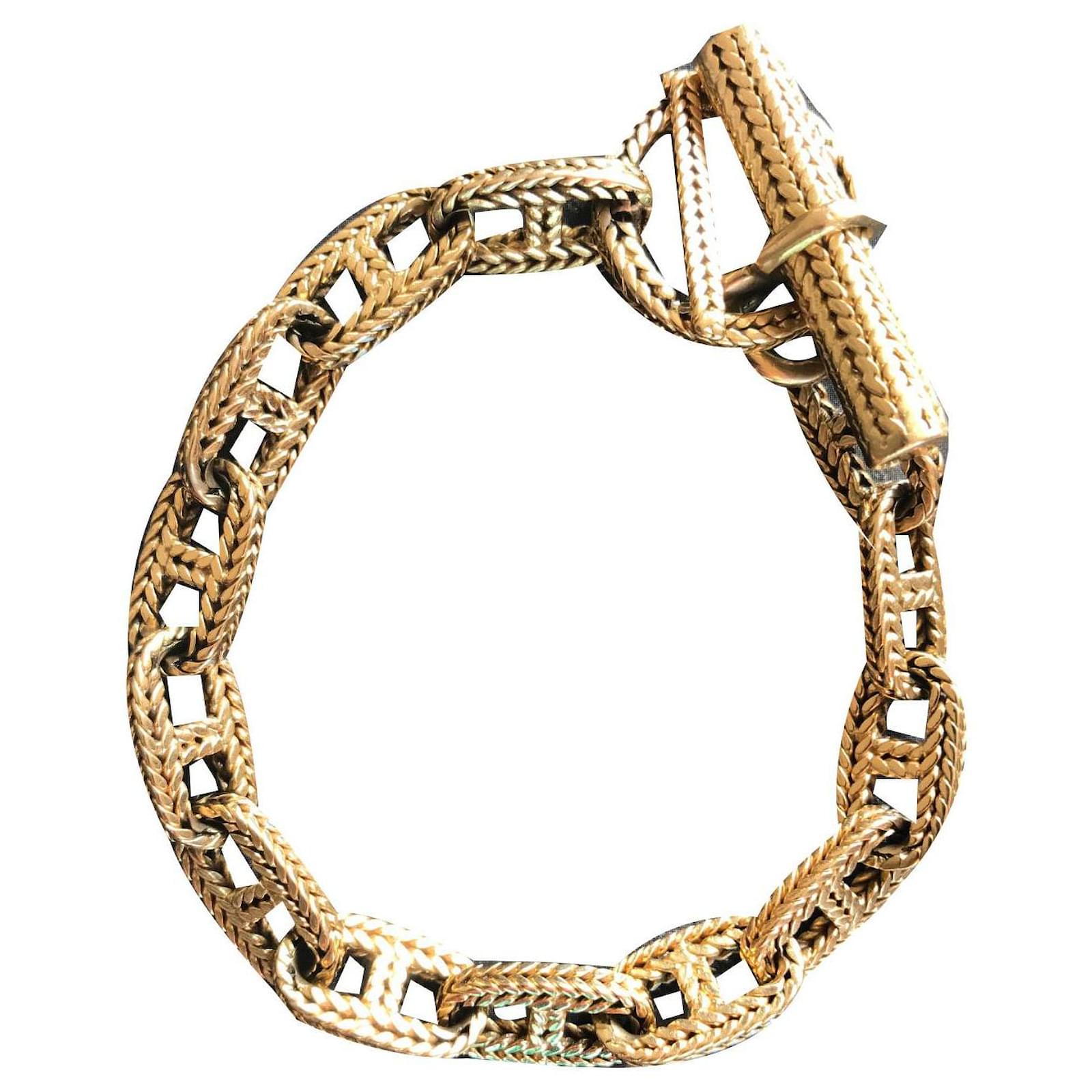 Hermès Vintage Hermes Vendome Golden Gold ref.154241 Joli Closet