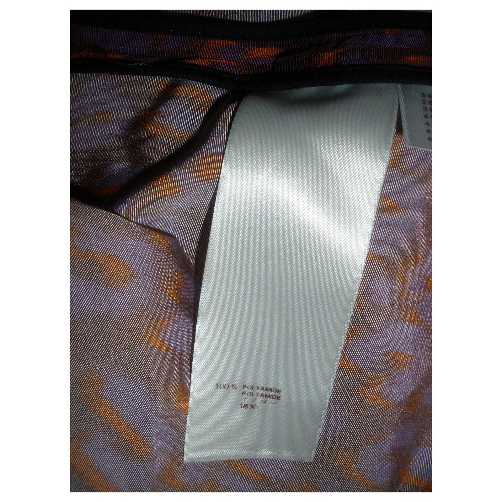 Louis Vuitton Purple Leopard Print Nylon Belted Trench Coat M