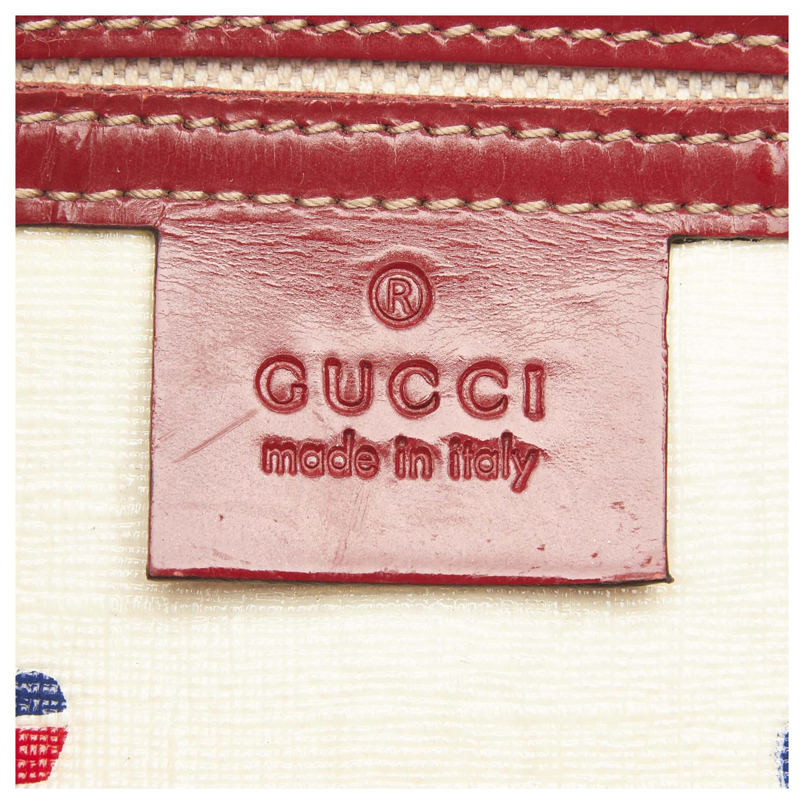 Gucci GG Supreme Small Joy Boston Bag Red ref.745380 - Joli Closet