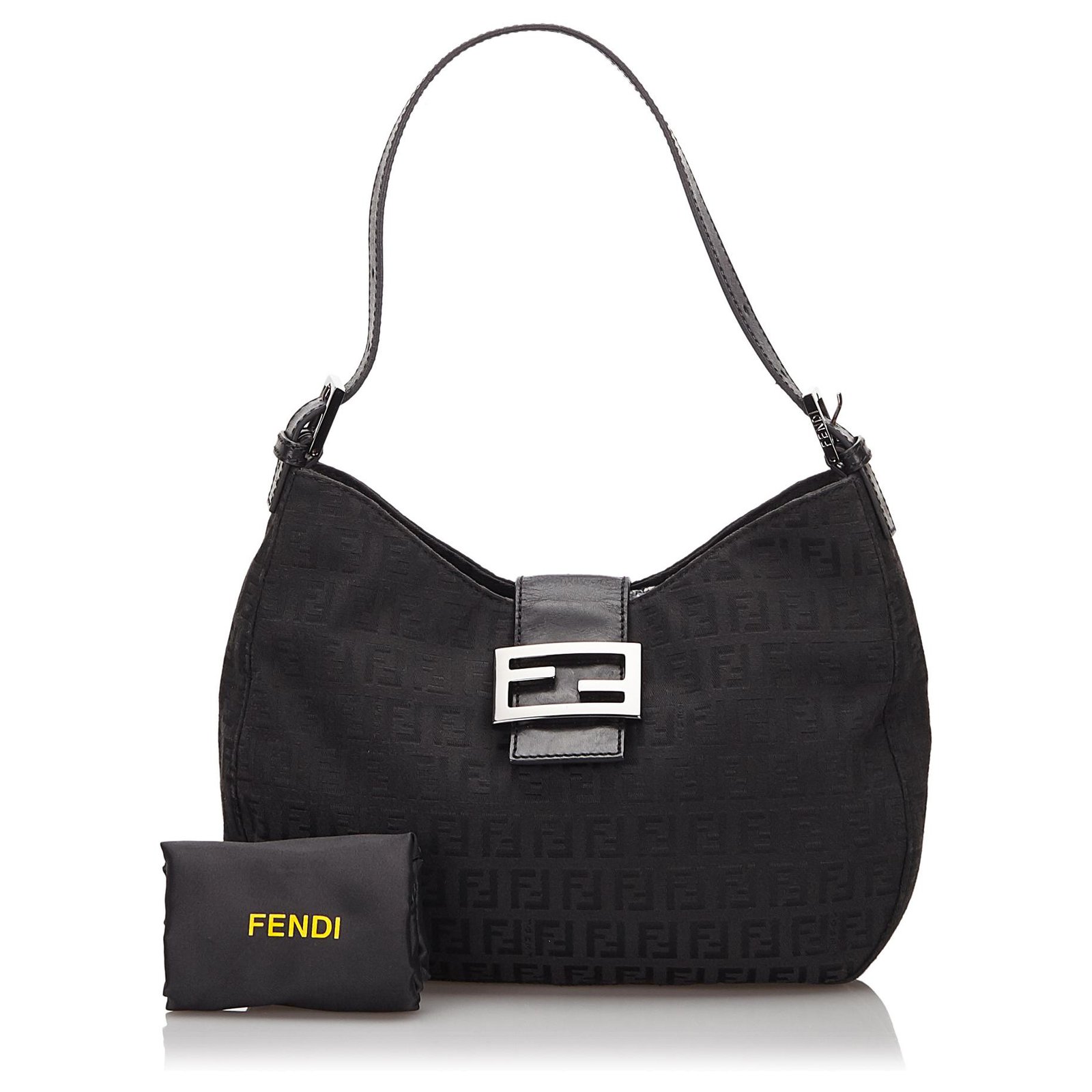 fendi black shoulder bag