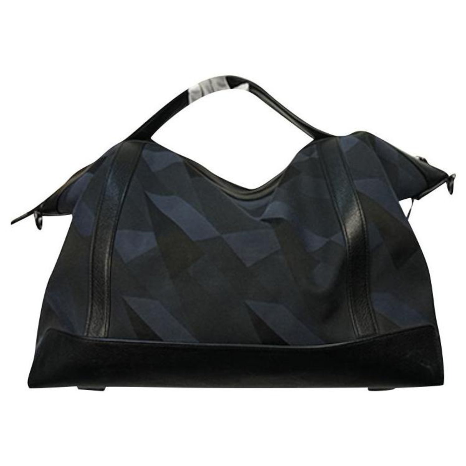 Mulberry Multitasker Holdall Blue Camo Dazzle Overnight Bag Cloth ref.155020 Joli Closet