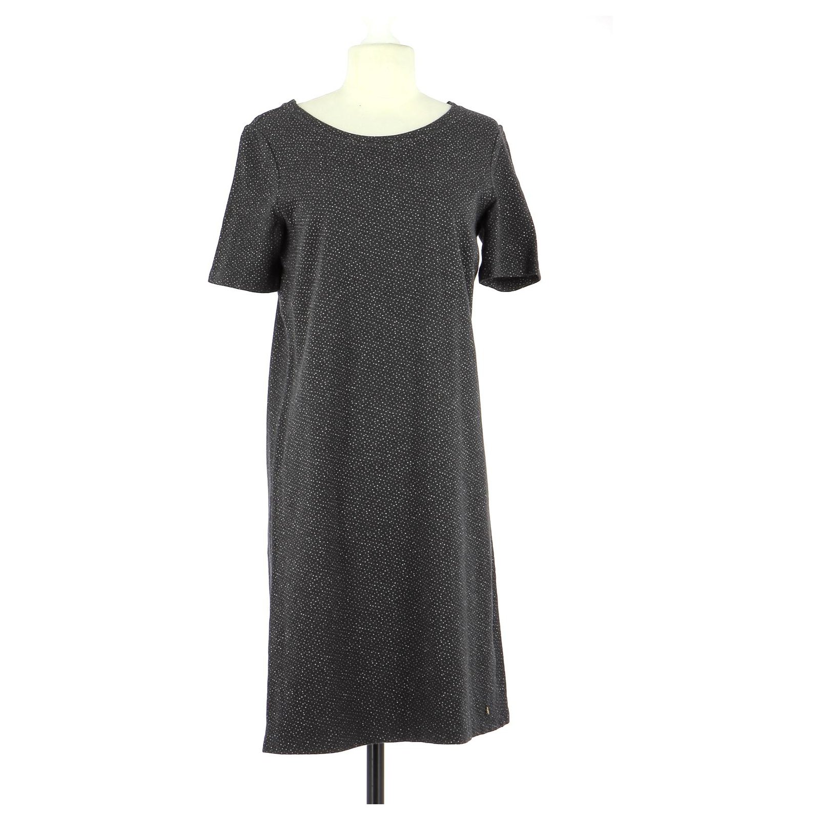 Des Petits Hauts robe Grey Cotton ref.155078 - Joli Closet