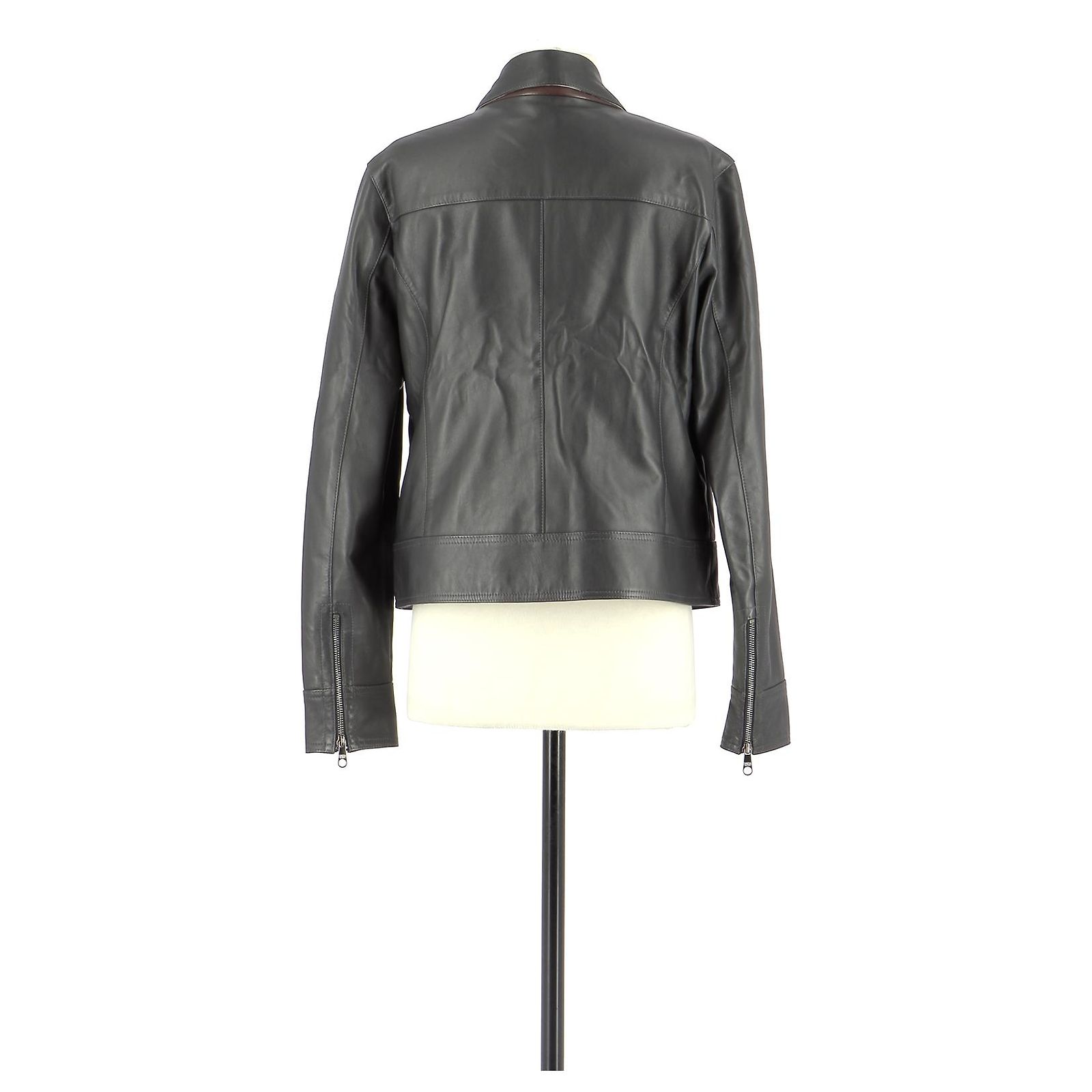 Veste Sonia Rykiel Gris Taille XL - En Laine Merinos 100%, Occasion En Très Bon état - Idéale Pour Un Look Chic