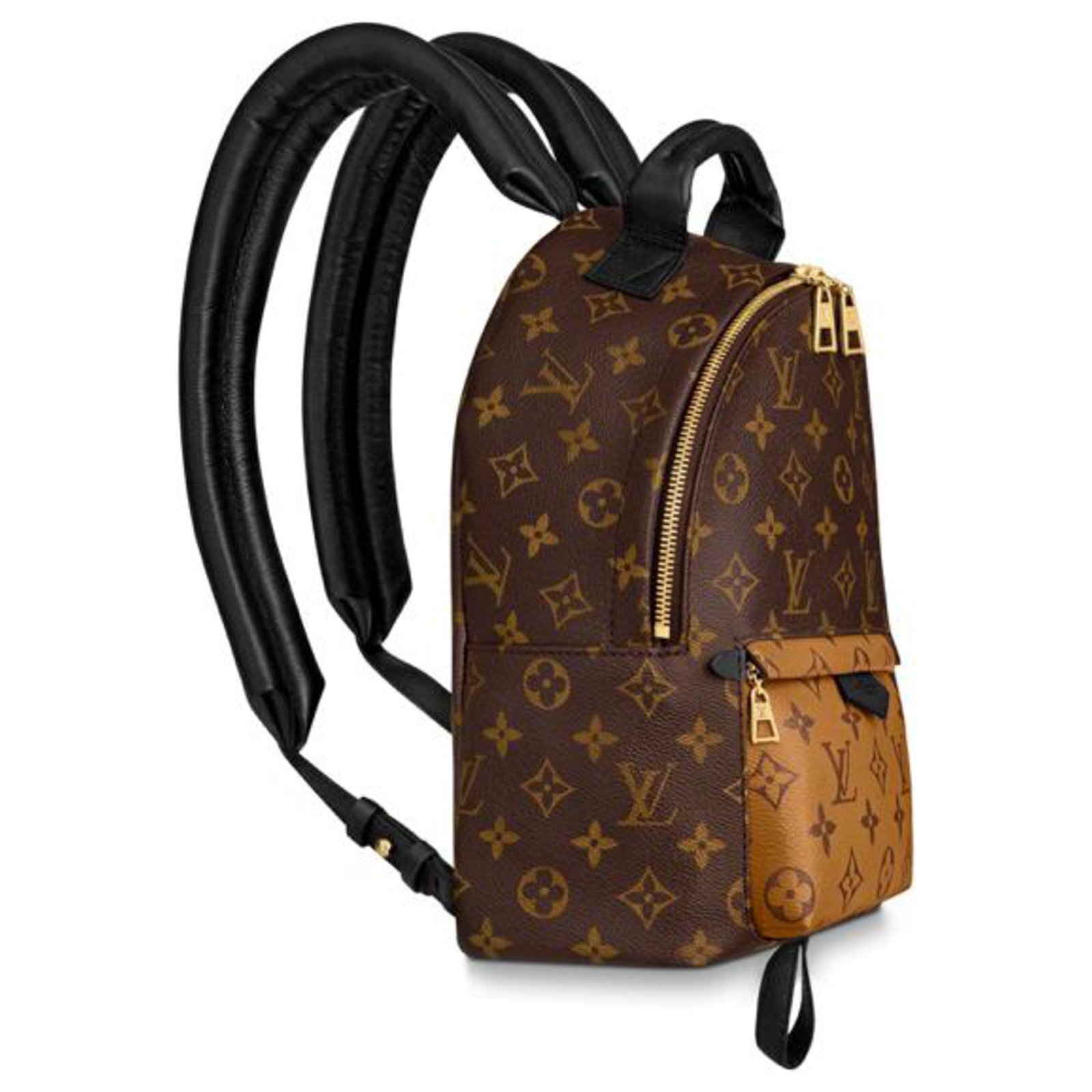 Palm springs leather backpack Louis Vuitton Brown in Leather - 33056240