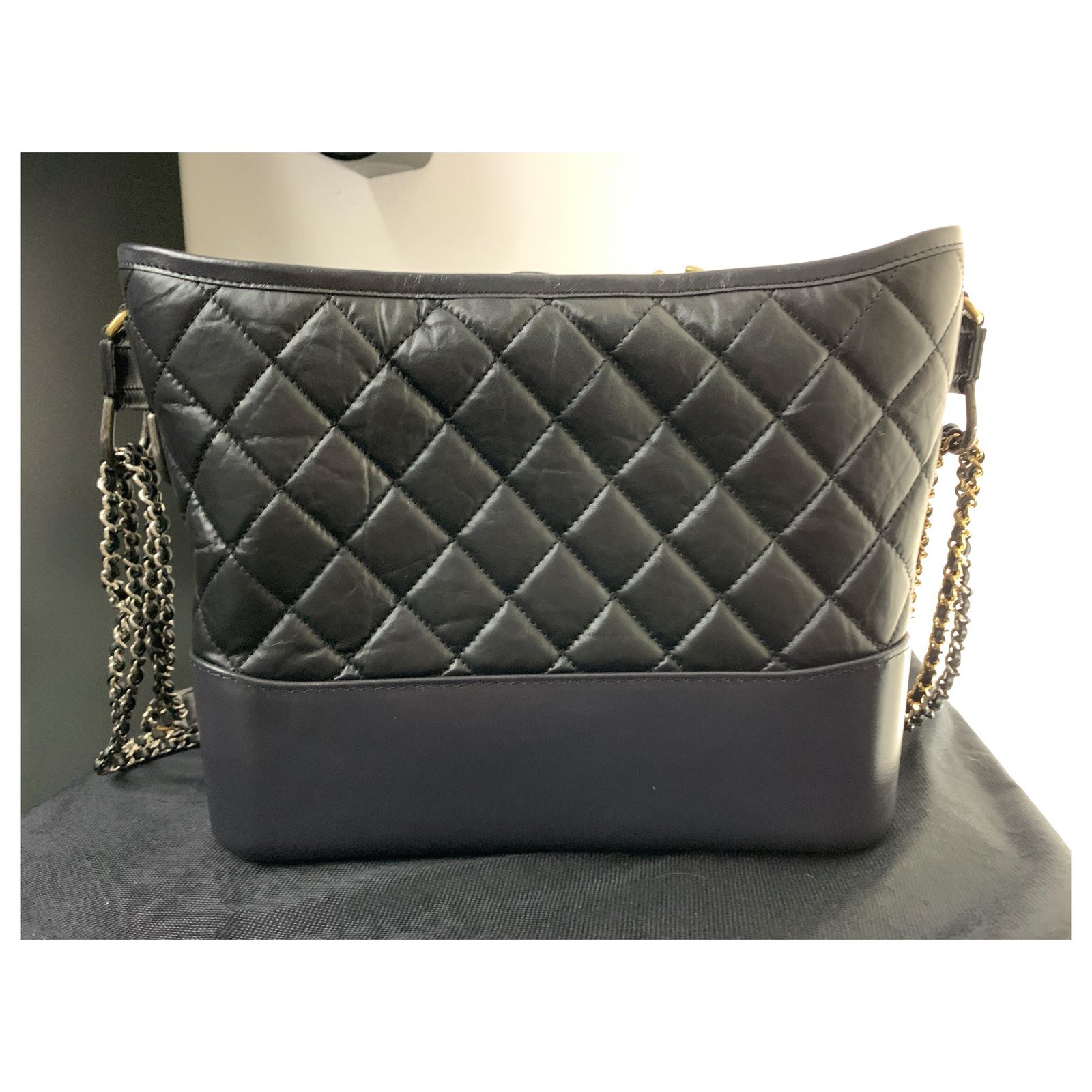 Chanel Large Gabrielle Hobo - Black Hobos, Handbags - CHA922060