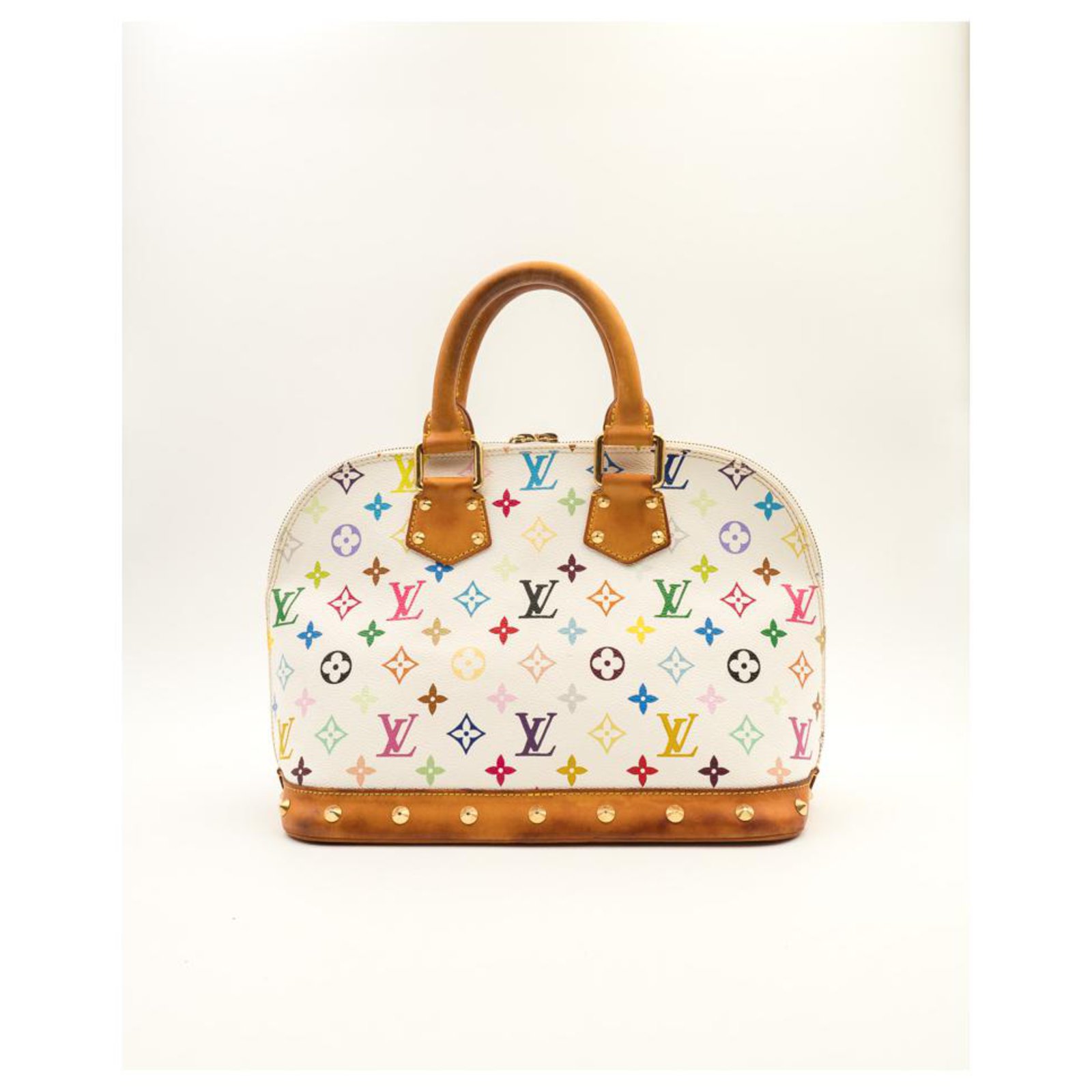 Louis Vuitton bag Alma PM Murakami Multiple colors Cloth ref.156074 - Joli  Closet