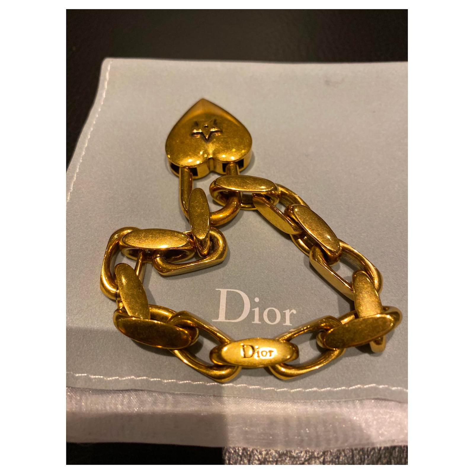 Christian Dior Bracelets Métal Doré ref.156896 Joli Closet