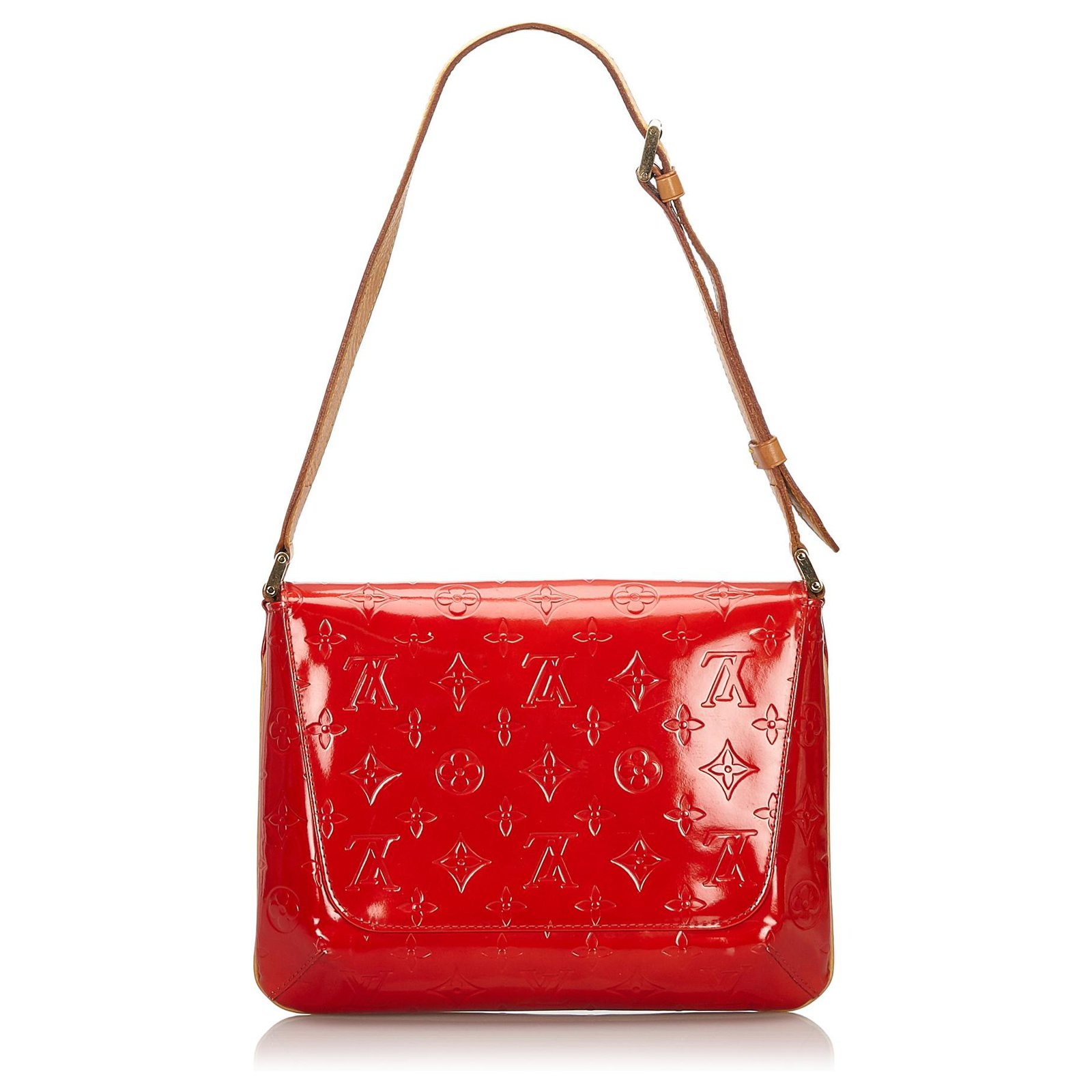 Louis Vuitton Metallic, Red Vintage Thompson Street Bag
