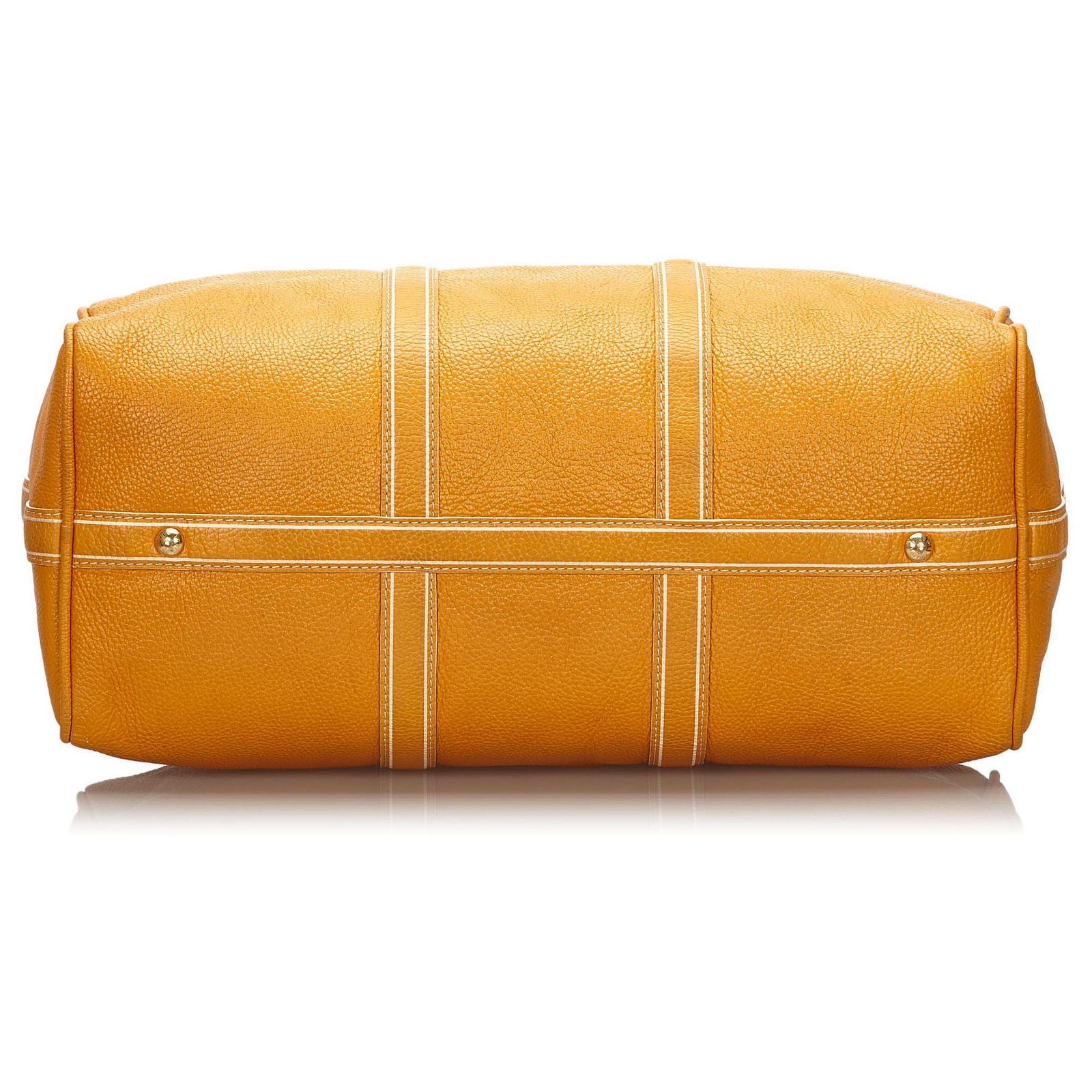 Louis Vuitton Louis Vuitton Keepall 50 Orange Tobago Leather