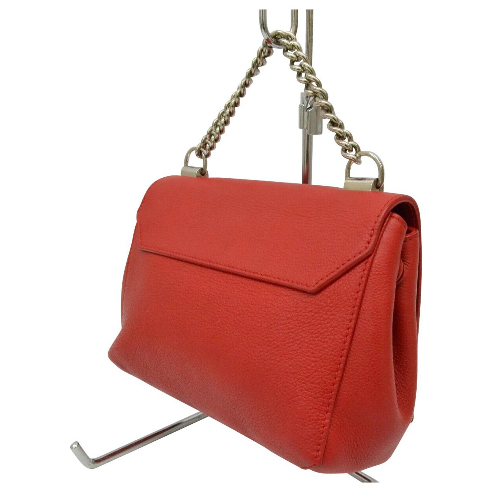 Louis Vuitton Crossbody Bag Red Leather ref.157709 - Joli Closet