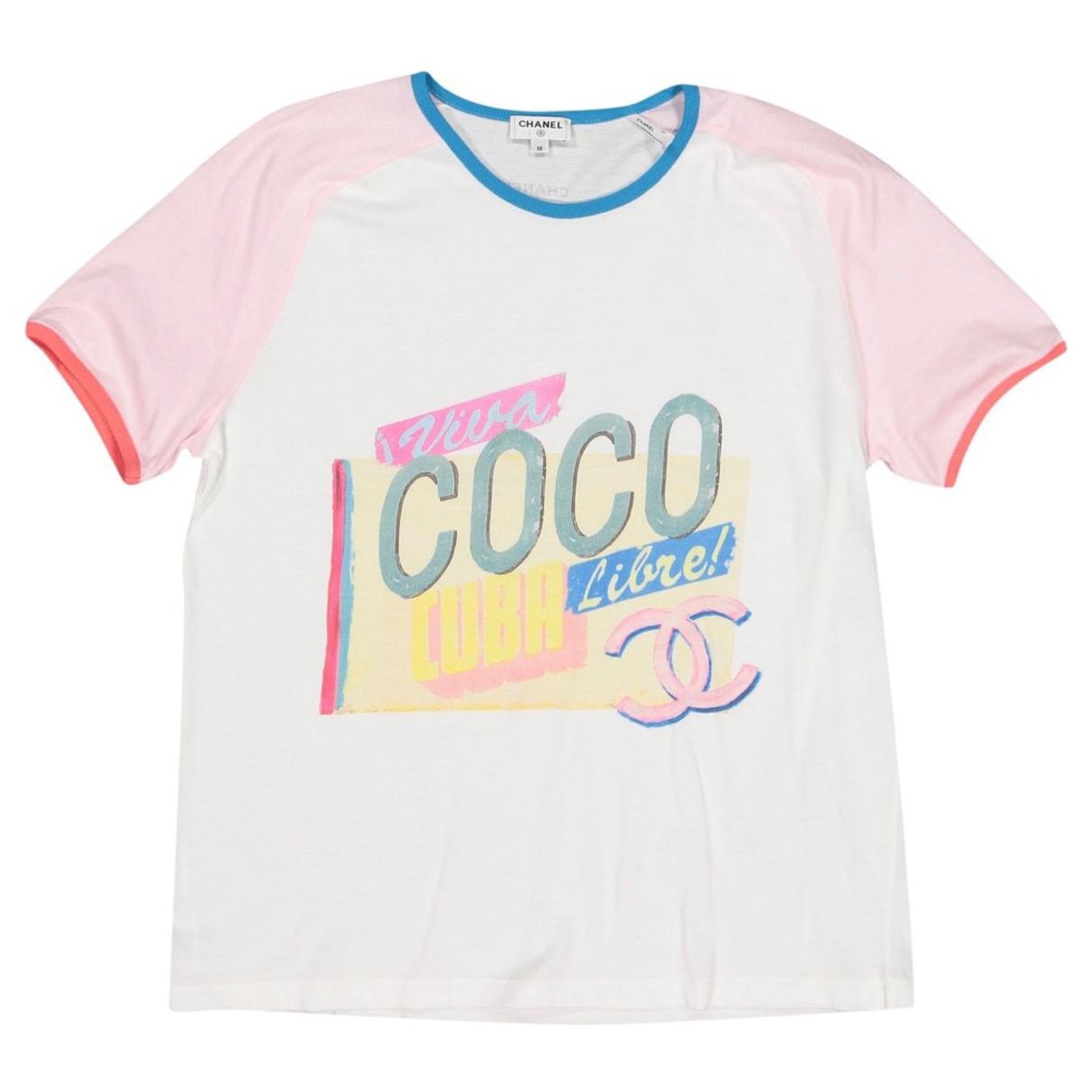 Chanel Cuba t-shirt size M. Multiple colors Cotton ref.157816 - Joli Closet
