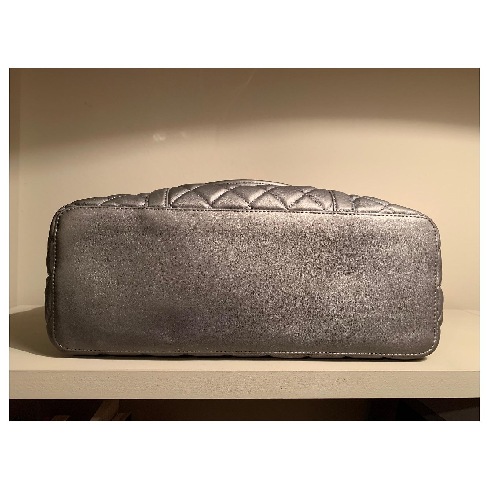 Sac à Main Love Moschino Matelassé Noir - Simili-cuir, Neuf Avec étiquettes